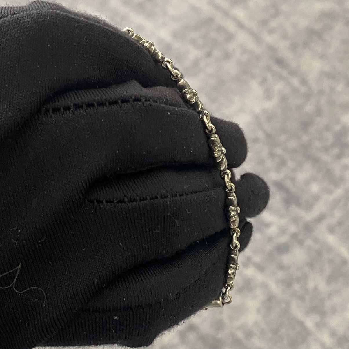 Chrome Hearts CHROME HEARTS Silver Tiny E Bracelet Size ONE SIZE - 18 Thumbnail