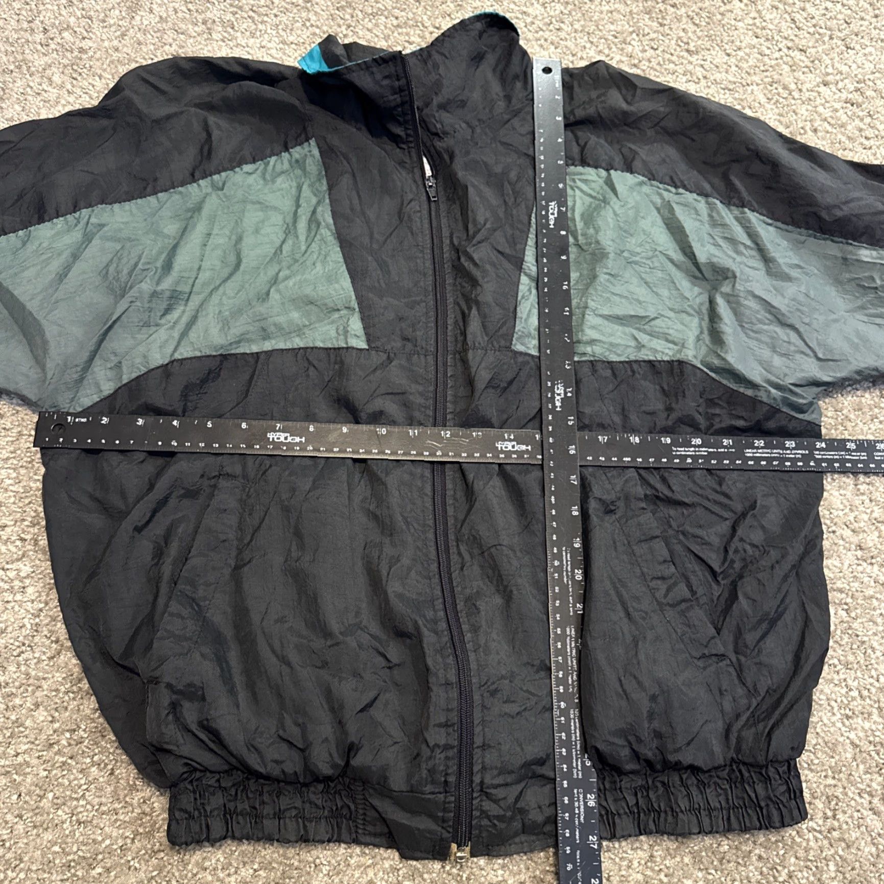 Athletic Works VINTAGE Athletic Mens Works Windbreaker Jacket M Blue 80s Lightweight Mens Jacket Size US M / EU 48-50 / 2 - 7 Thumbnail