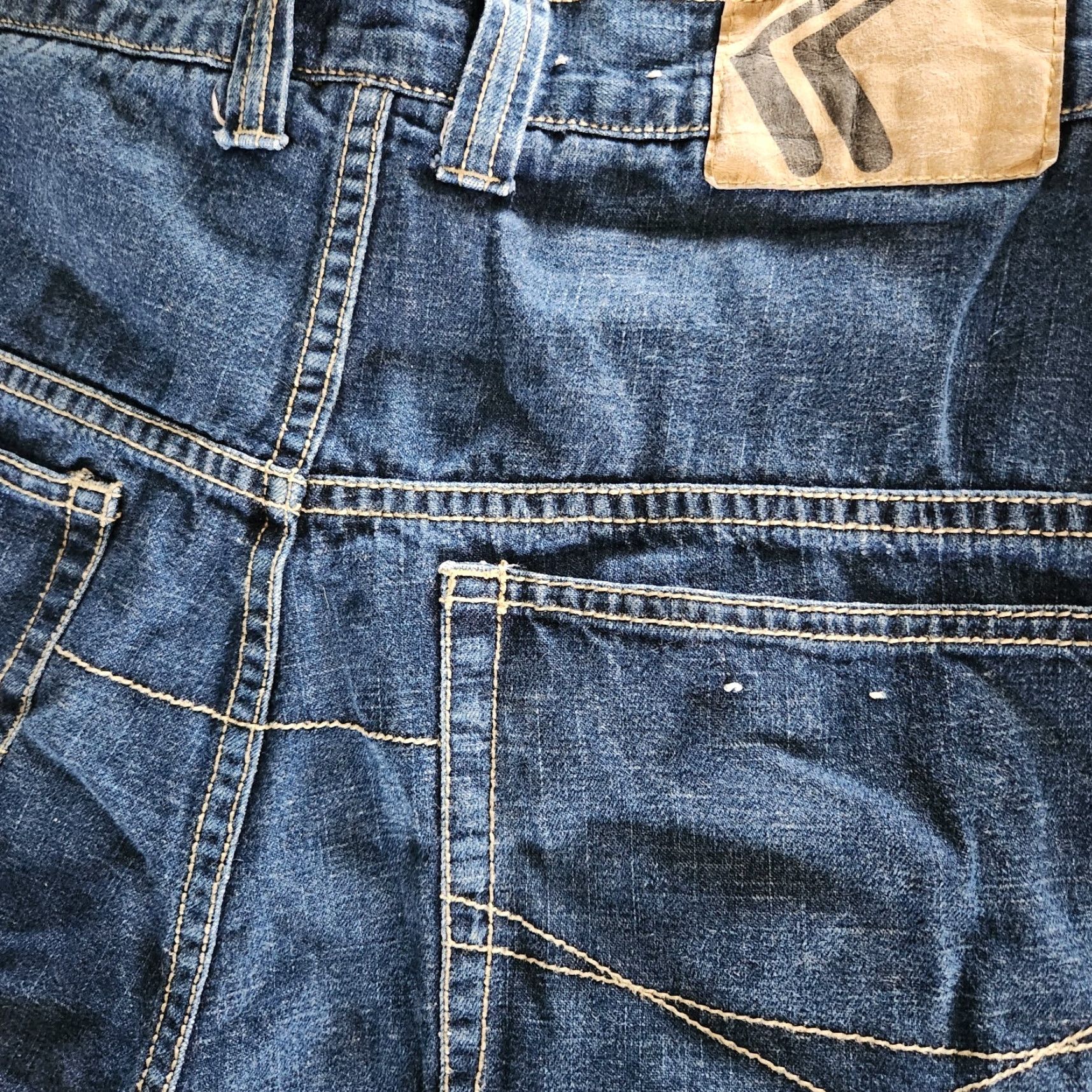 Karl Kani VINTAGE Karl Kani Jeans Men 34x32 Hip Hop Baggy Wide-Leg 5-Pocket Denim Blue Size US 34 / EU 50 - 4 Thumbnail