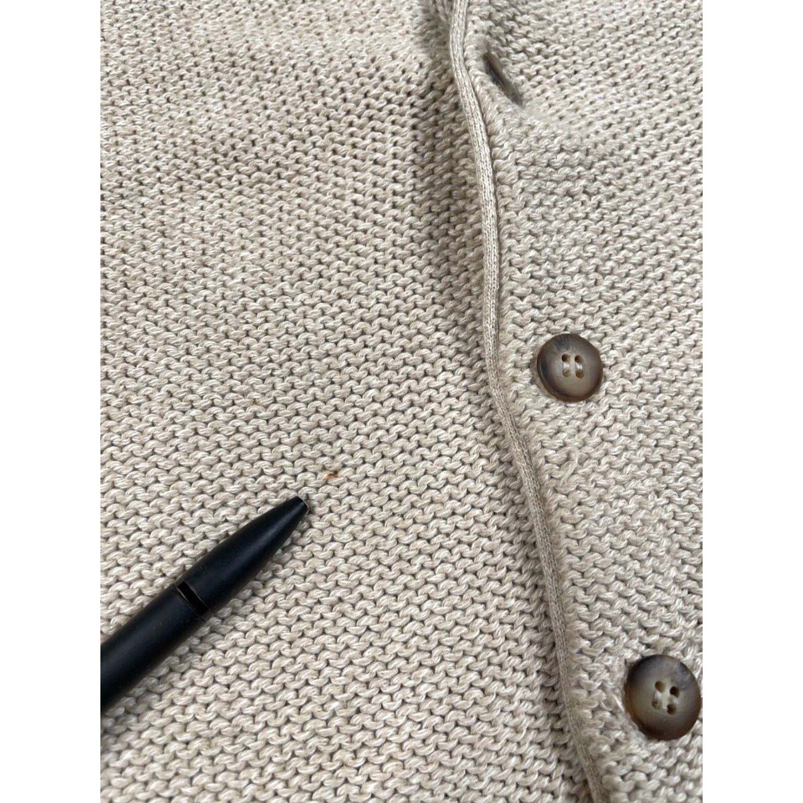 Vintage Vintage 1997 US Open Ashworth Mens Medium Sweater Vest Adult Beige Cotton Knitted Sports Retro Size US M / EU 48-50 / 2 - 6 Thumbnail