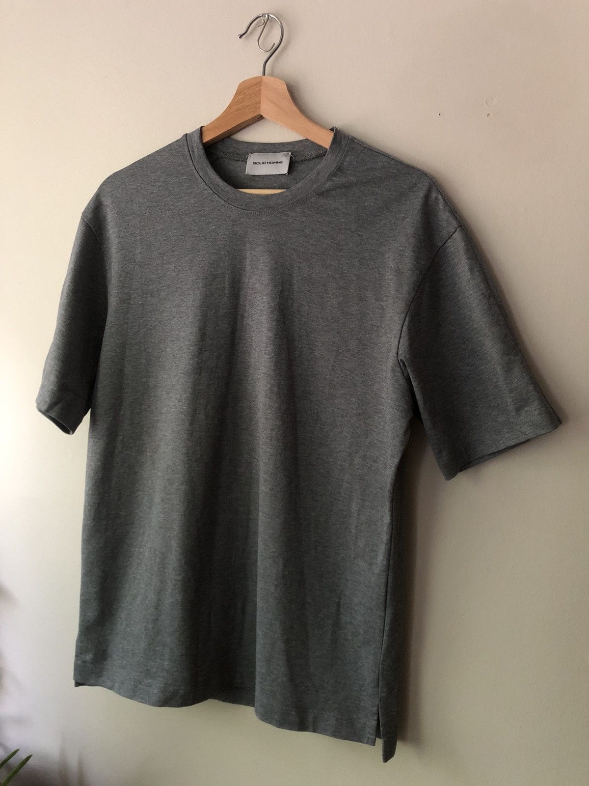 Solid Homme × Wooyoungmi Solid Homme Embroidered Logo Tee Size US S / EU 44-46 / 1 - 4 Thumbnail