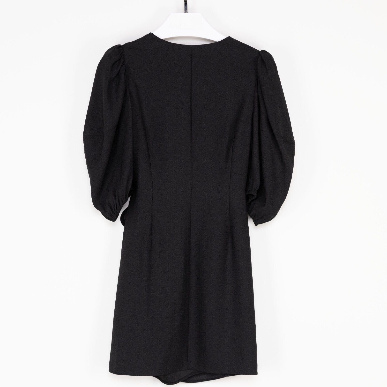 The Kooples The Kooples Women Pleat Front Wrap Mini Dress Black Size 1/S Size S / US 4 / IT 40 - 5 Thumbnail