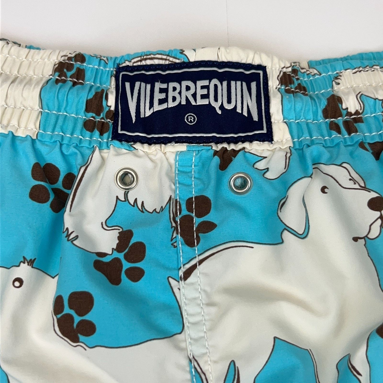 Vilebrequin Vilebrequin Dogs Paw Prints Swimming Trunks Shorts Blue 4XL Size US 40 / EU 56 - 10 Thumbnail