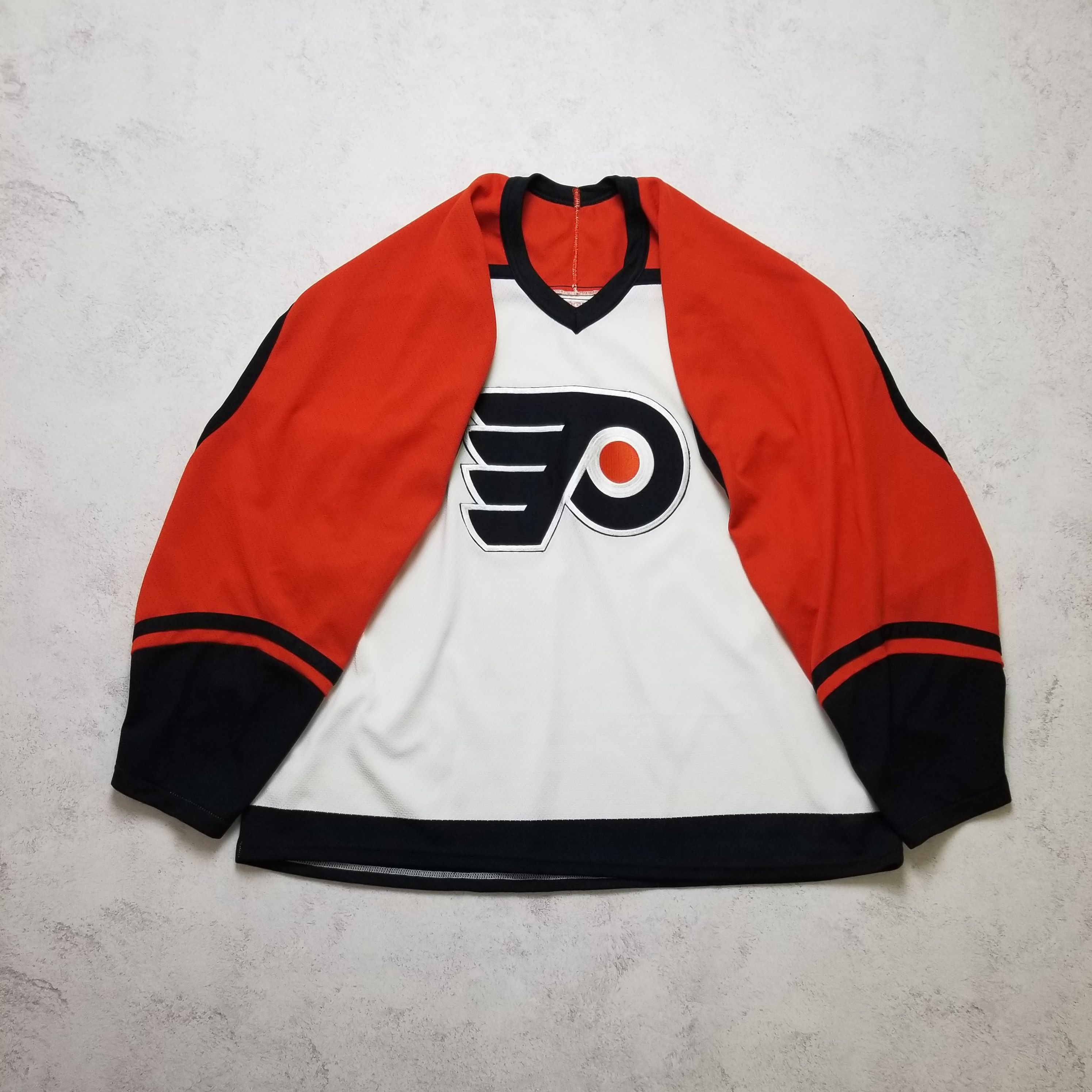 Ccm Vintage Philadelphia Flyers CCM Maska NHL Hockey Jersey Size US XL / EU 56 / 4 - 3 Thumbnail