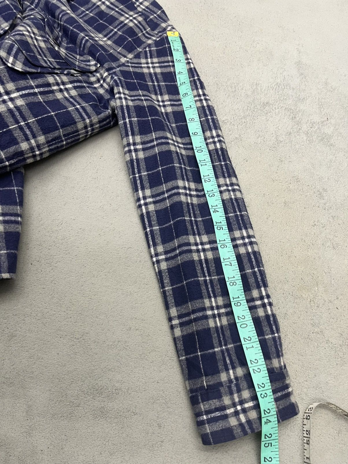 Japanese Brand × Vintage STEALS🔥PAPAS+ FLANNEL JACKET BUTTON Size US M / EU 48-50 / 2 - 13 Thumbnail