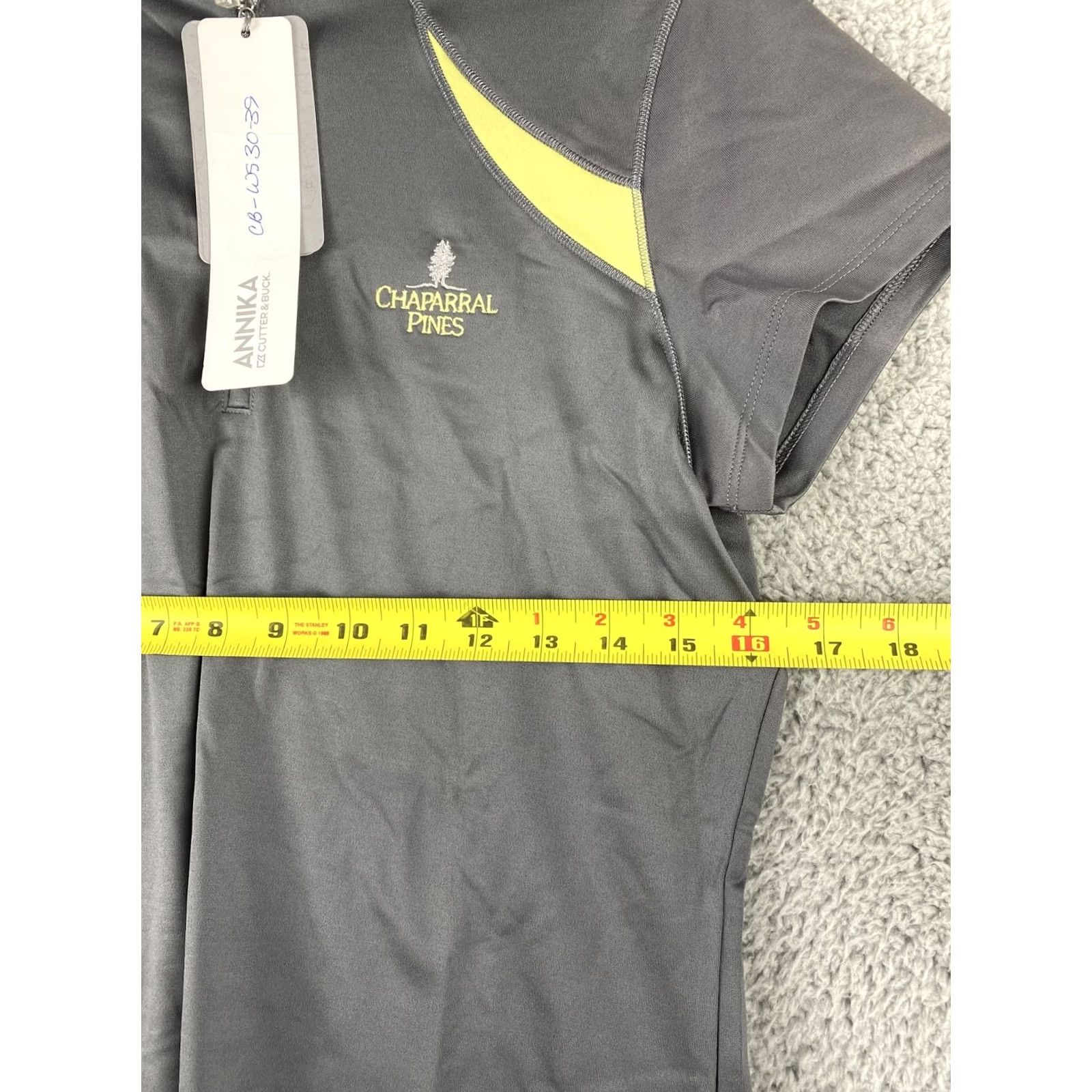 Vintage Annika Sports T Shirt Women’s M Gray Moisture Wicking Short Sleeve Basic Tee Sports Mens Womens Girls? Size M / US 6-8 / IT 42-44 - 6 Thumbnail