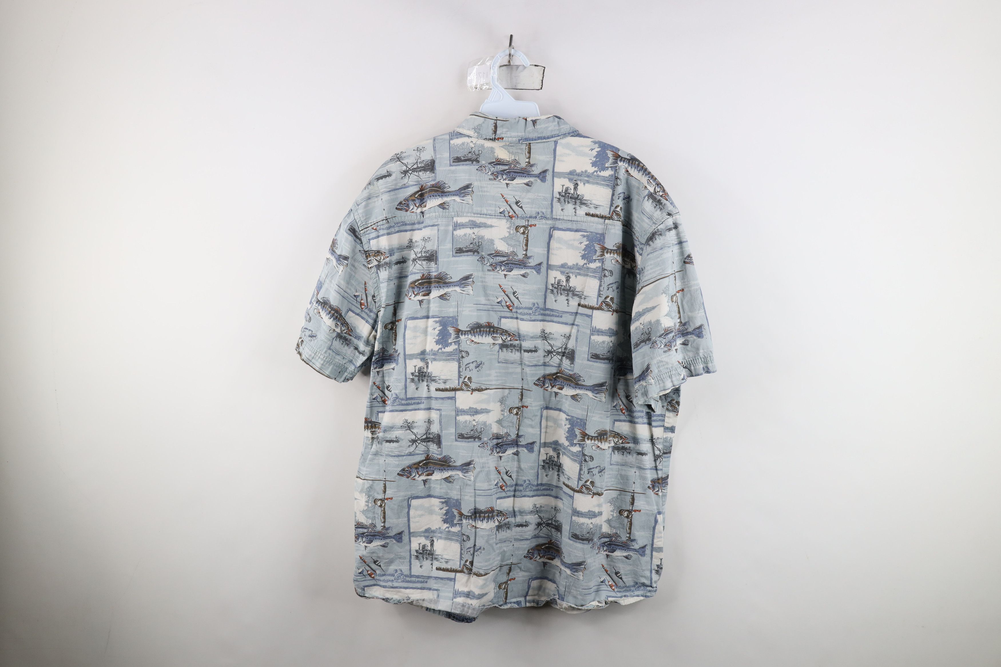 Vintage Vintage 90s Y2K Streetwear All Over Print Button Shirt Size US XL / EU 56 / 4 - 11 Thumbnail