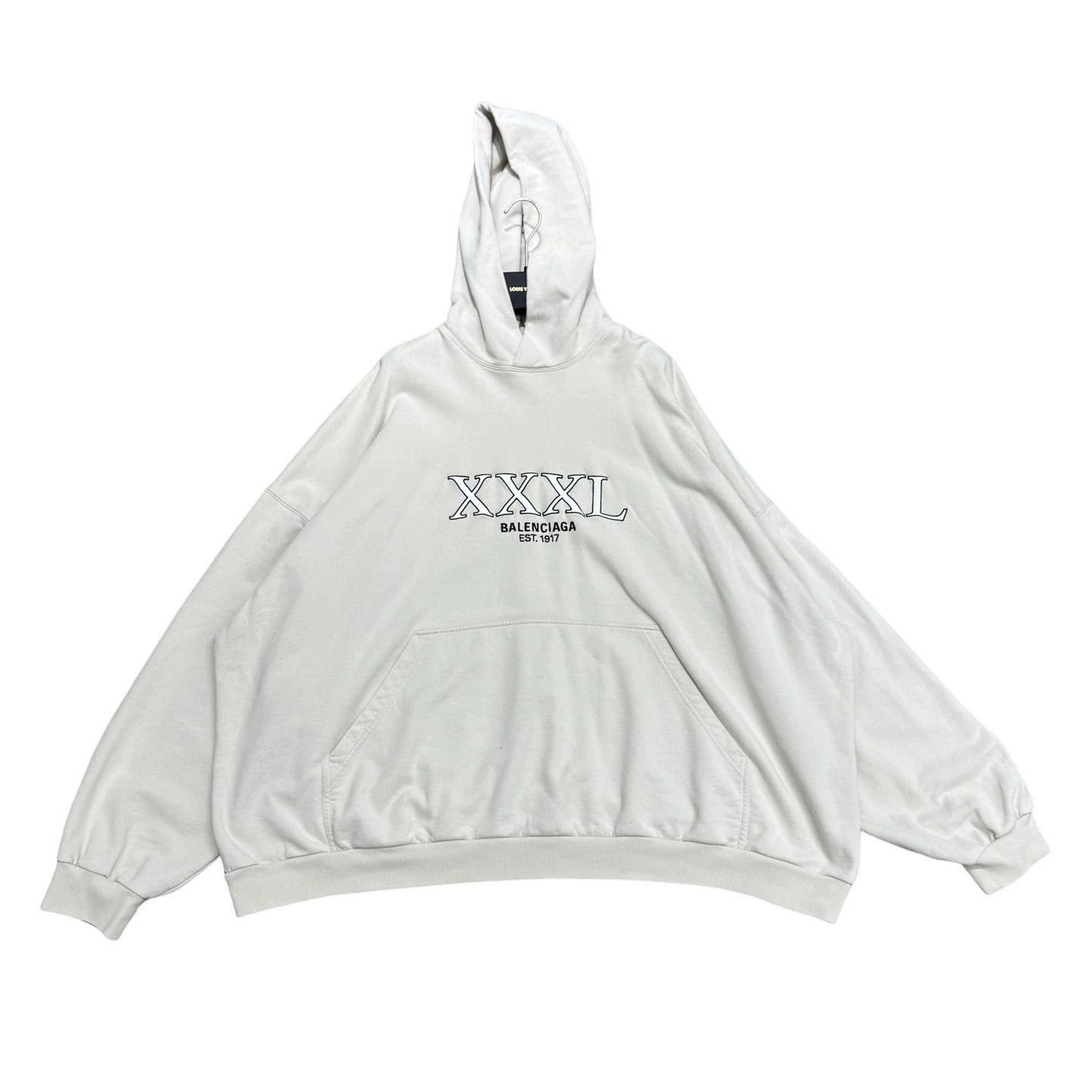 Balenciaga Balenciaga Logo Embroidery Hoodie Size M Size US M / EU 48-50 / 2 - 1 Thumbnail