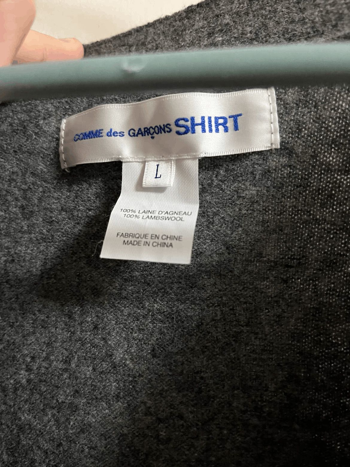 Comme des Garcons Comme des Garcons Comme Des Garcons Shirt Knitwear Cardiga Size US L / EU 52-54 / 3 - 3 Thumbnail