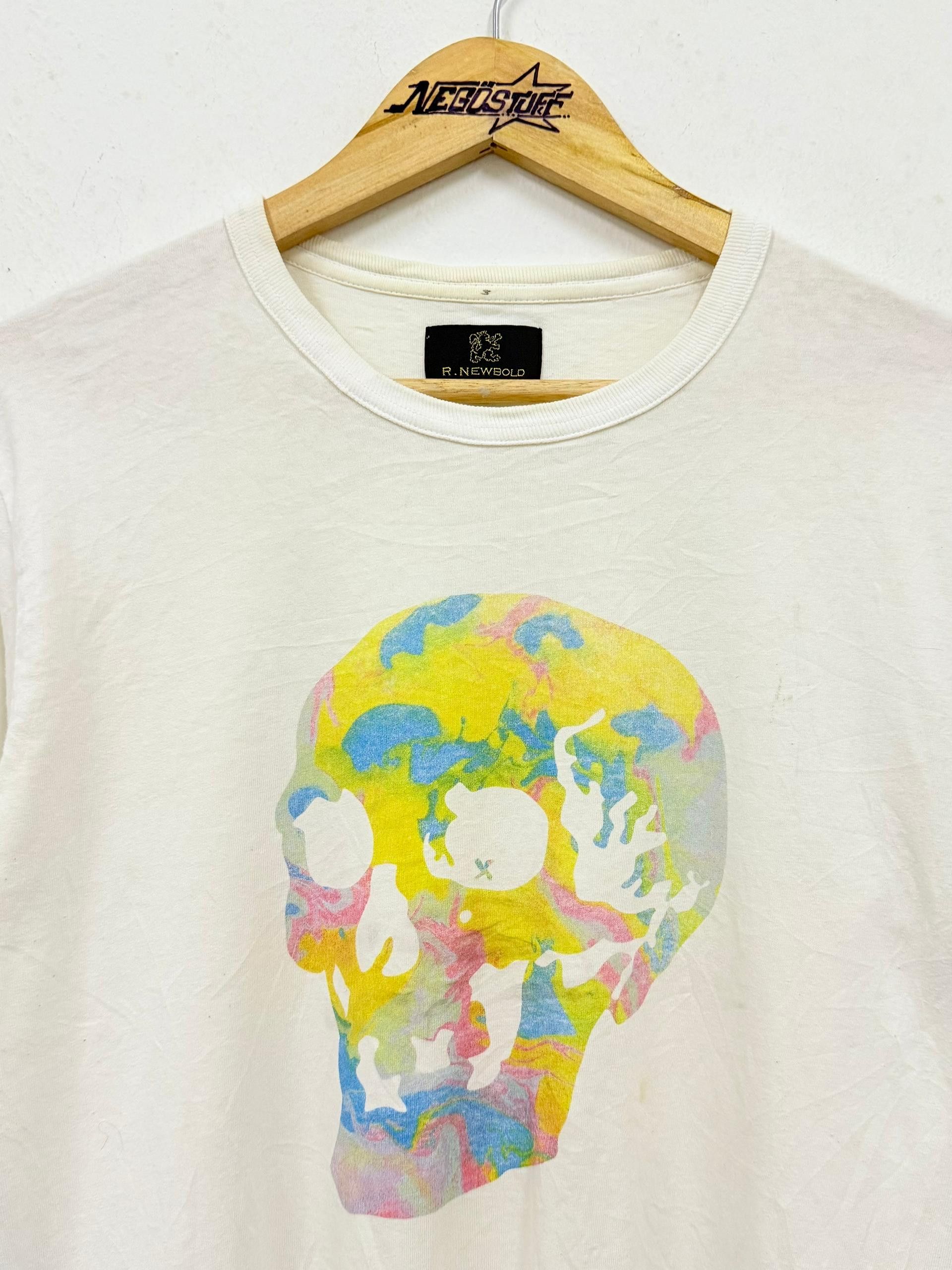 R.Newbold R.Newbold Paul Smith Skull longsleeve tee streetwear Size US L / EU 52-54 / 3 - 2 Thumbnail