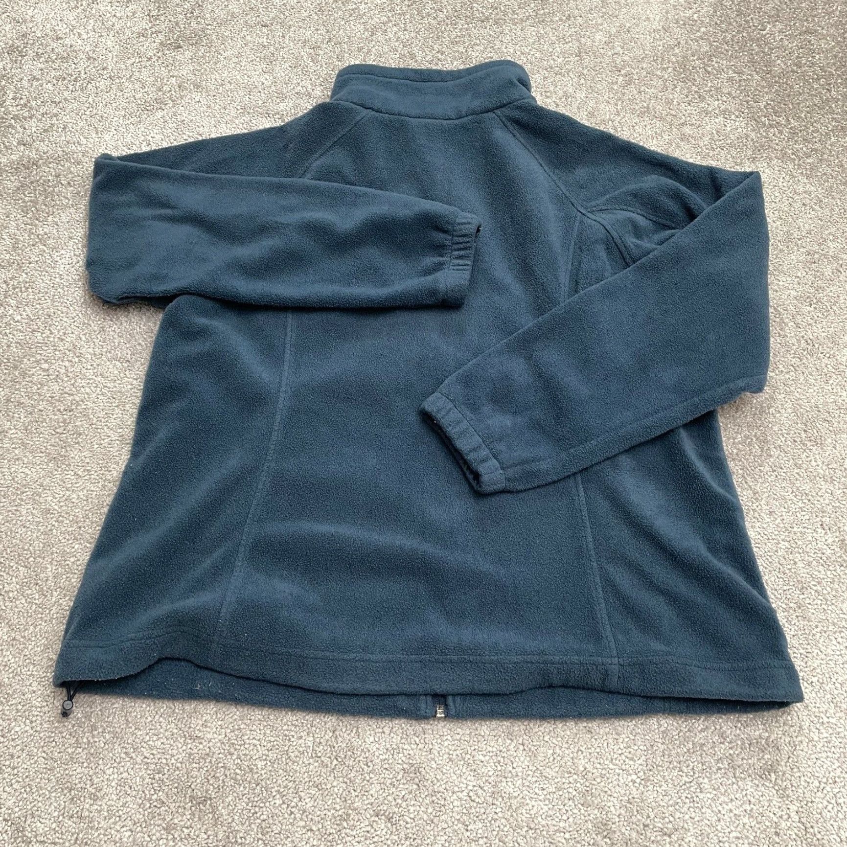 Vintage Columbia Benton Springs Fleece Jacket Womens 1X Blue Full Zip Outdoor Hiking Jacket Size XL / US 12-14 / IT 48-50 - 2 Thumbnail