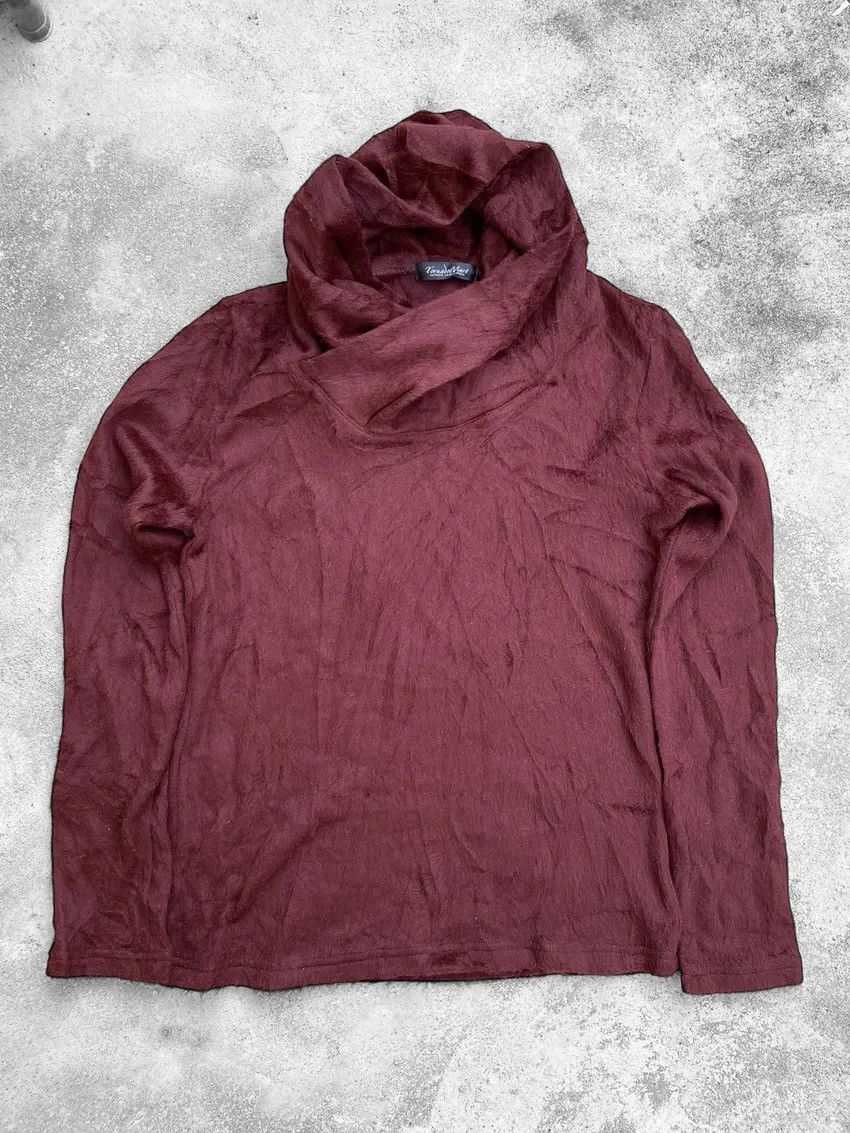 If Six Was Nine × Tornado Mart × Yasuyuki Ishii 2000s Tornao Mart faux fur fuzzy ninja hoodie Size US M / EU 48-50 / 2 - 1 Thumbnail