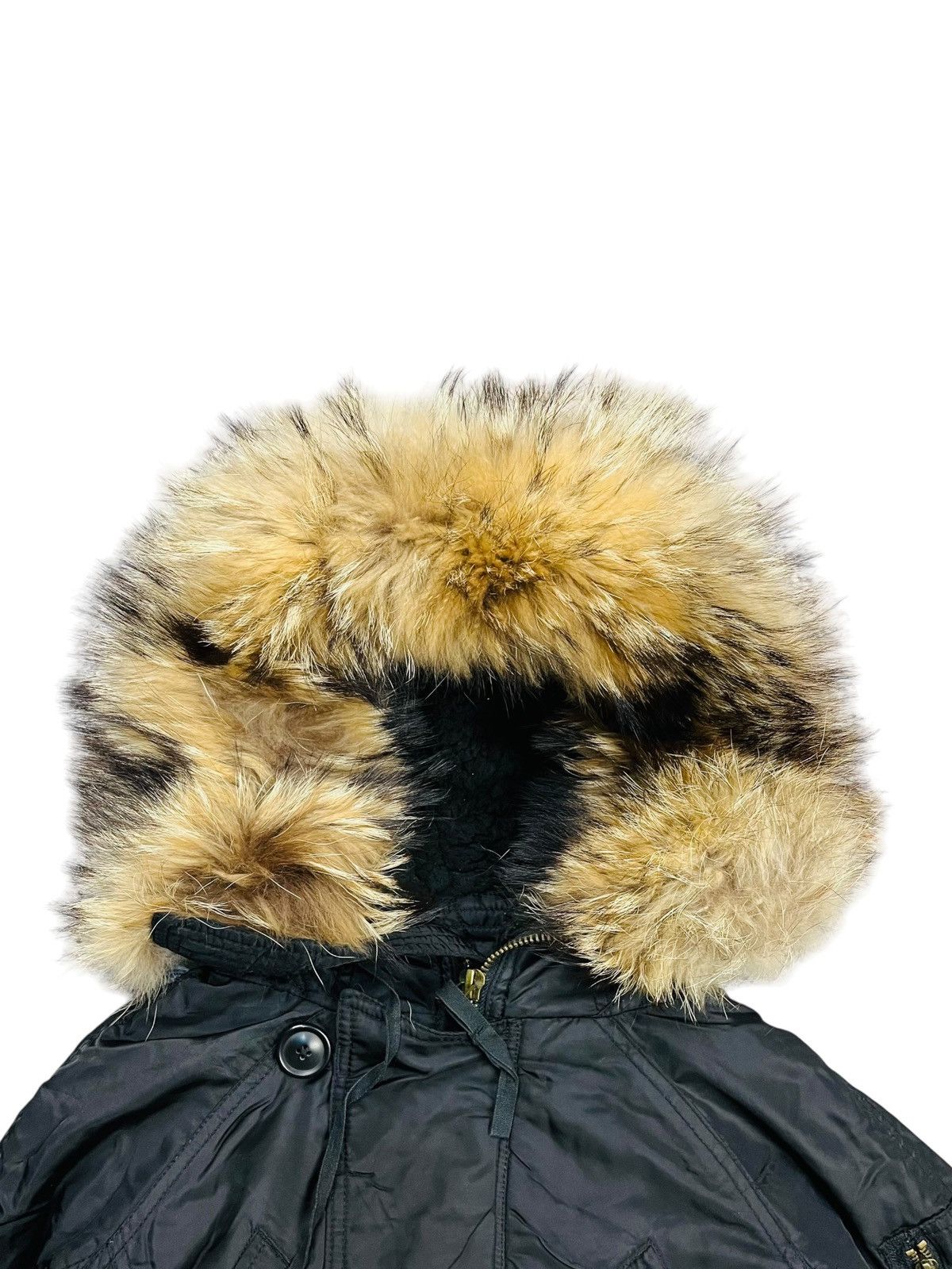 If Six Was Nine 2000s GOA - Apocalypse Fur Hoodie Jacket Size US M / EU 48-50 / 2 - 7 Thumbnail