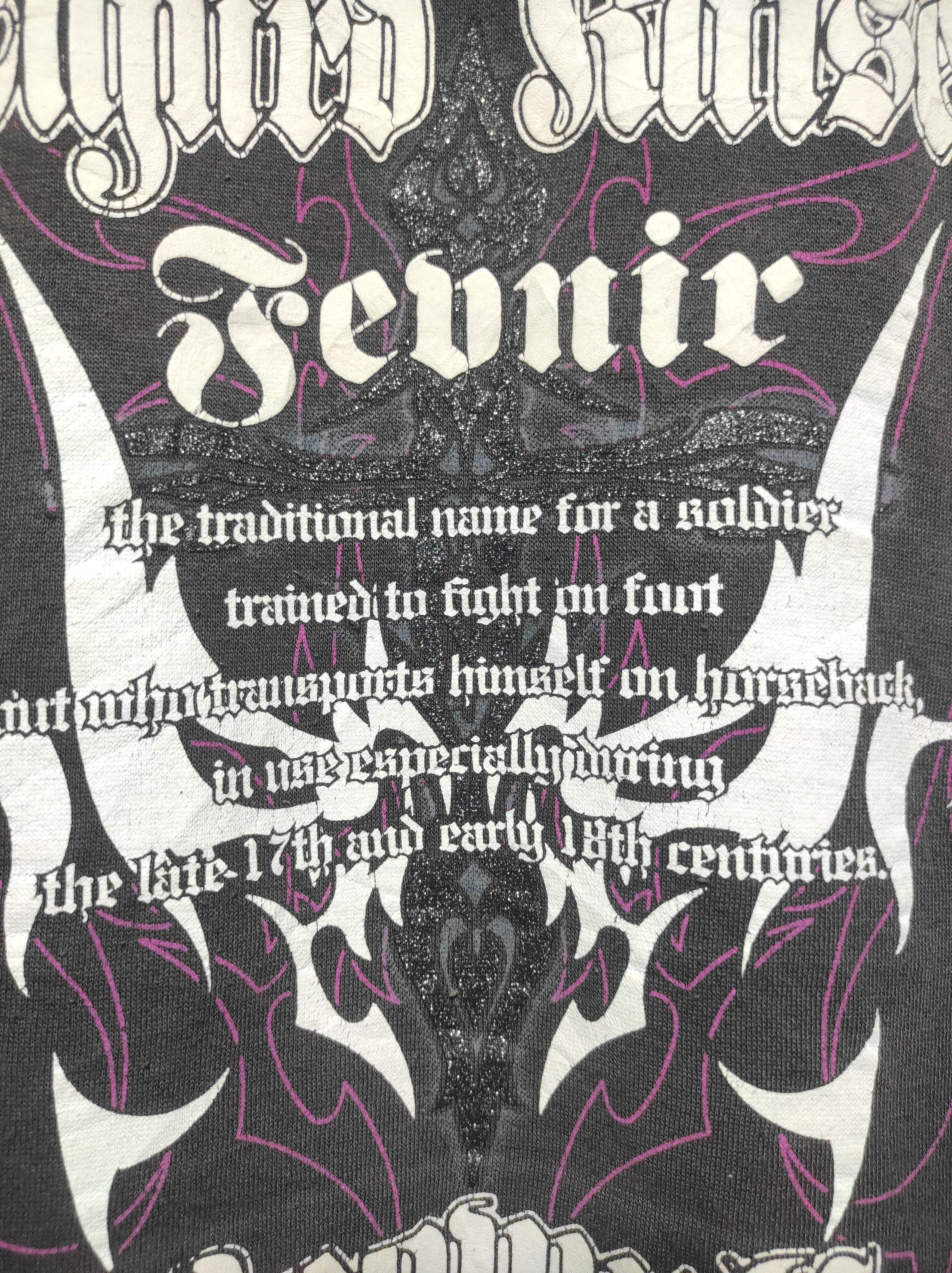 Affliction Beaumere Poem Fur Hoodie IfSixWasNine LGB style Size US L / EU 52-54 / 3 - 22 Thumbnail
