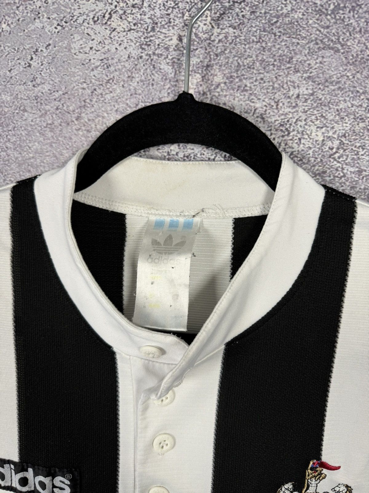 Adidas × Vintage 90’s Vintage Newcastle United 1995/96 Adidas Soccer Jersey Size US S / EU 44-46 / 1 - 5 Thumbnail