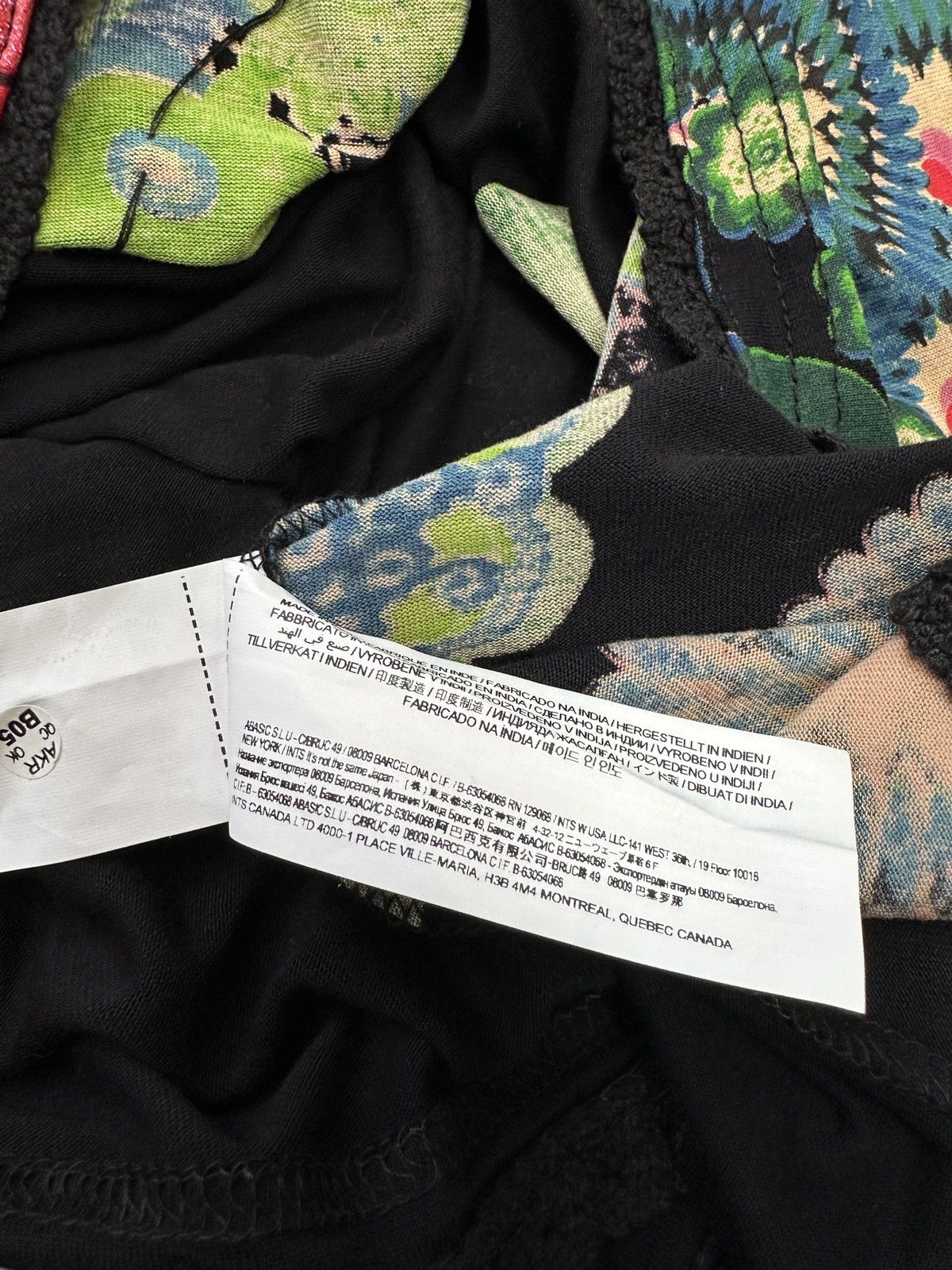 Desigual DESIGUAL Floral Print Long Sleeve Dress 100% Viscose size L Size L / US 10 / IT 46 - 15 Thumbnail
