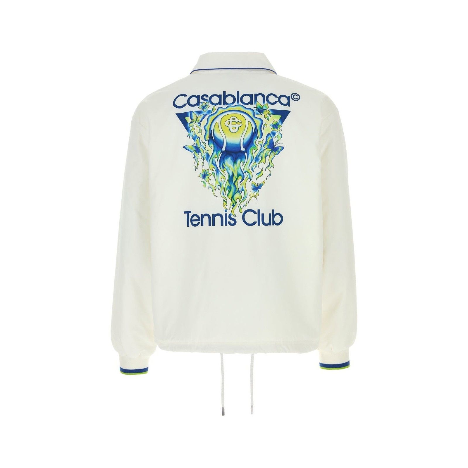 Casablanca CASABLANCA White Polyester Jacket New And Authentic (Men's s Size US XL / EU 56 / 4 - 2 Thumbnail