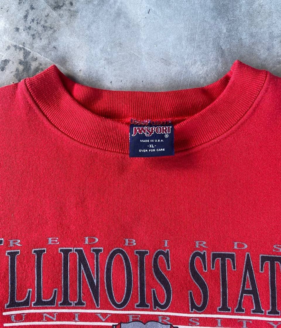 Vintage BINDING OFFER🔥VINTAGE ILLINOIS STATE UNIVERSITY CREWNECK Size US XL / EU 56 / 4 - 2 Thumbnail