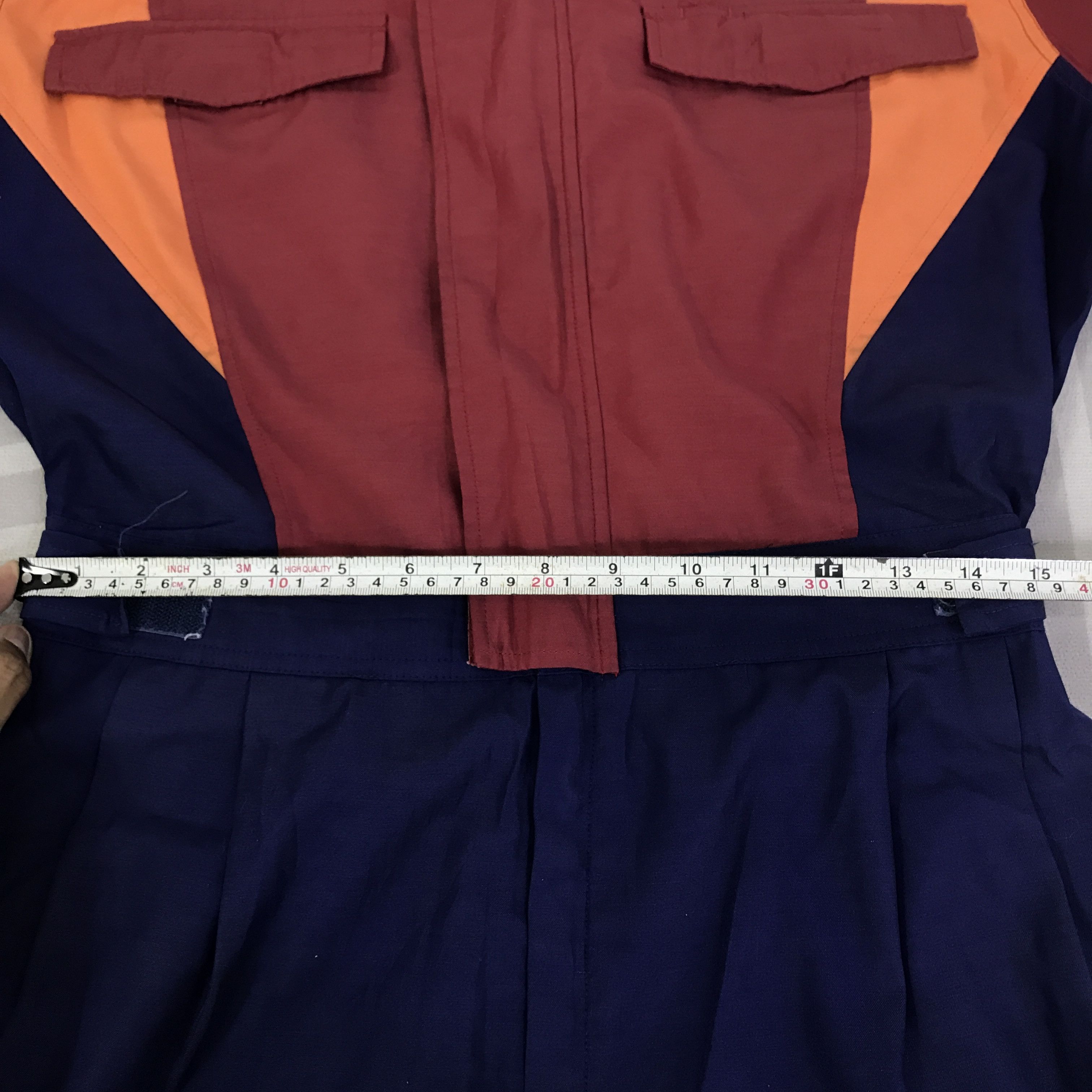 Japanese Brand Vintage Eneos oil Japan Coverall Jacket K122B1 Size US L / EU 52-54 / 3 - 9 Thumbnail