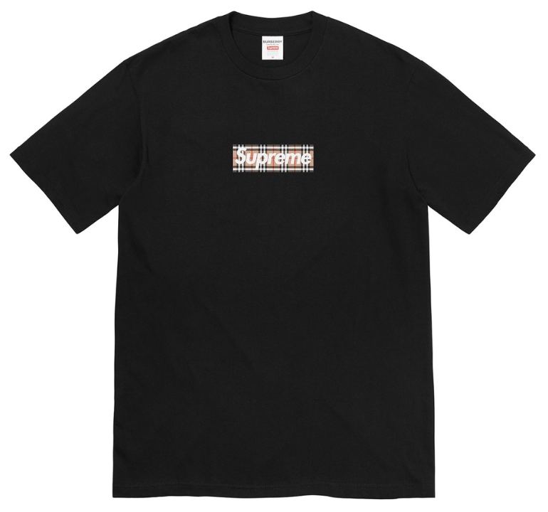 image of Burberry Box Logo Tee, Black (L), Men's (Size Large)