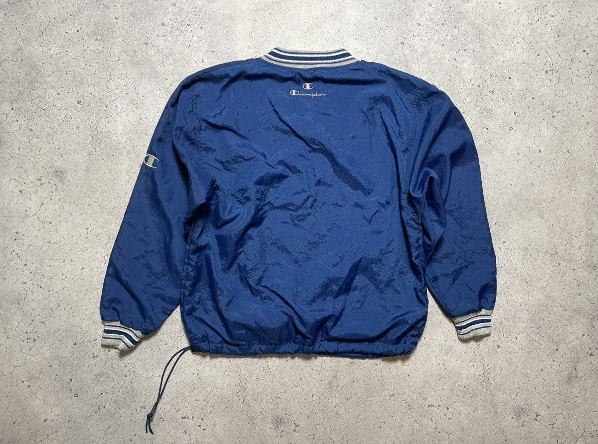 Champion × Vintage Vintage Nylon Anorak Champion Big Logo Jacket Rare Size US L / EU 52-54 / 3 - 2 Thumbnail