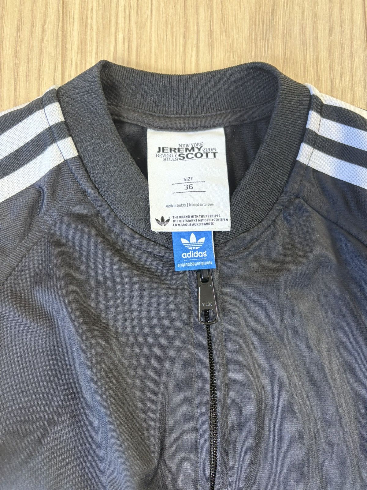 Jeremy Scott Ziper Jackets jeremy scott adidas mini skirt black S 36 Size S / US 4 / IT 40 - 2 Thumbnail