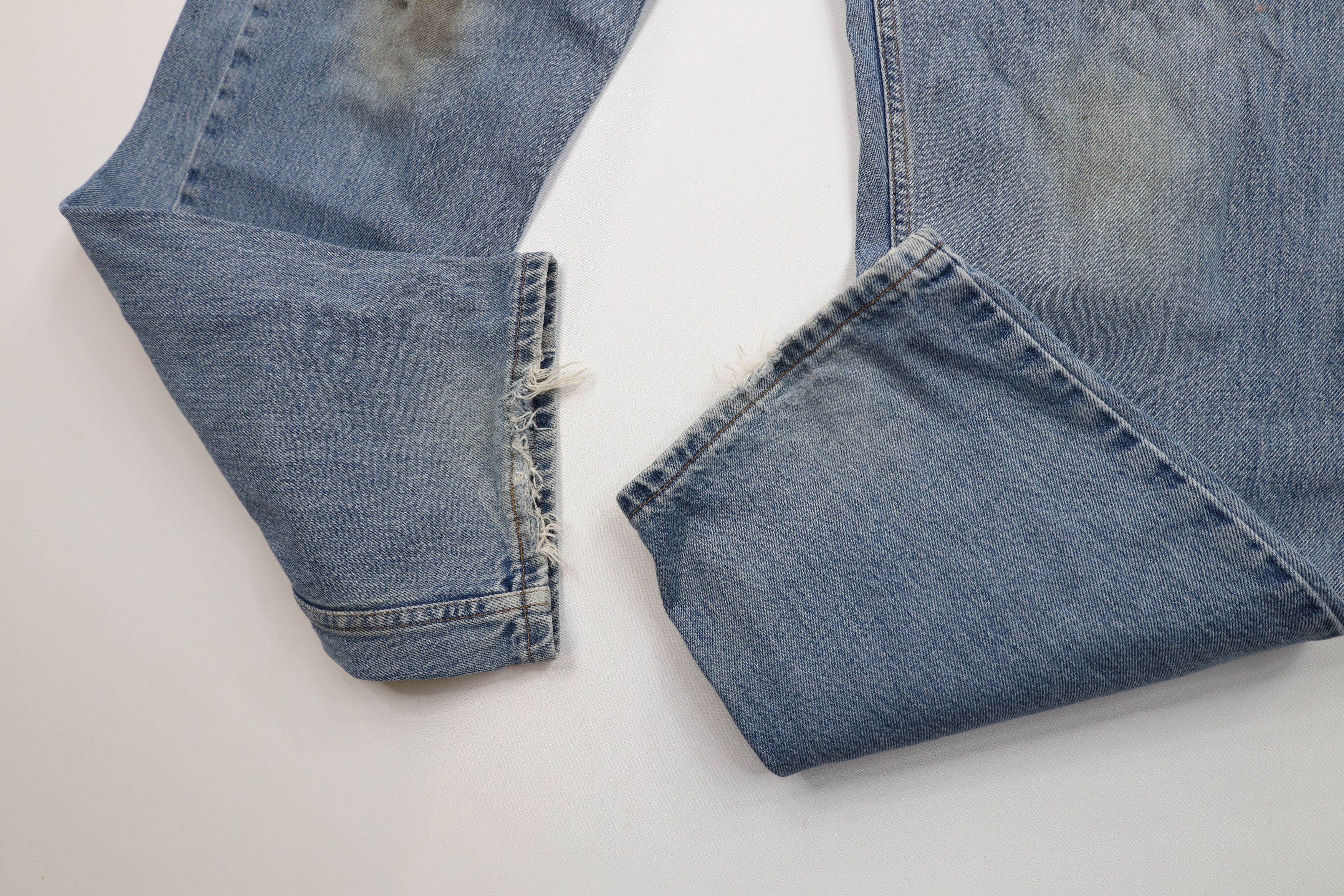 Levi's Vintage Y2K 2001 Levis 505 Straight Leg Jeans Blue USA Size US 38 / EU 54 - 6 Thumbnail