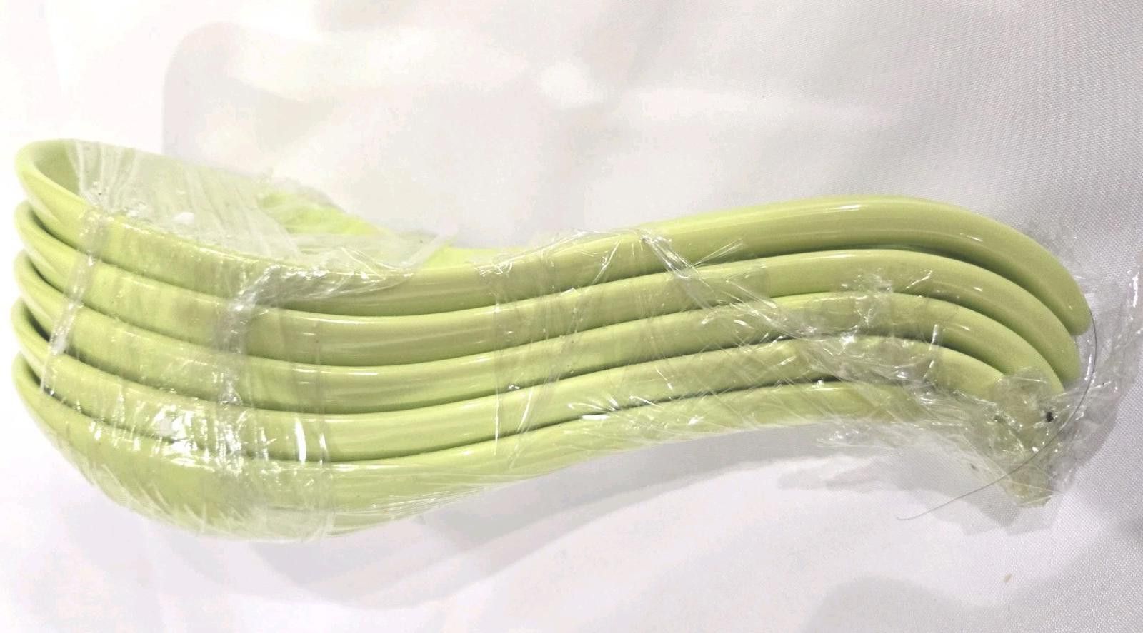 Other 5-Pack Ceramic Japanese Soup Spoons Set Olive Green Size ONE SIZE - 7 Thumbnail