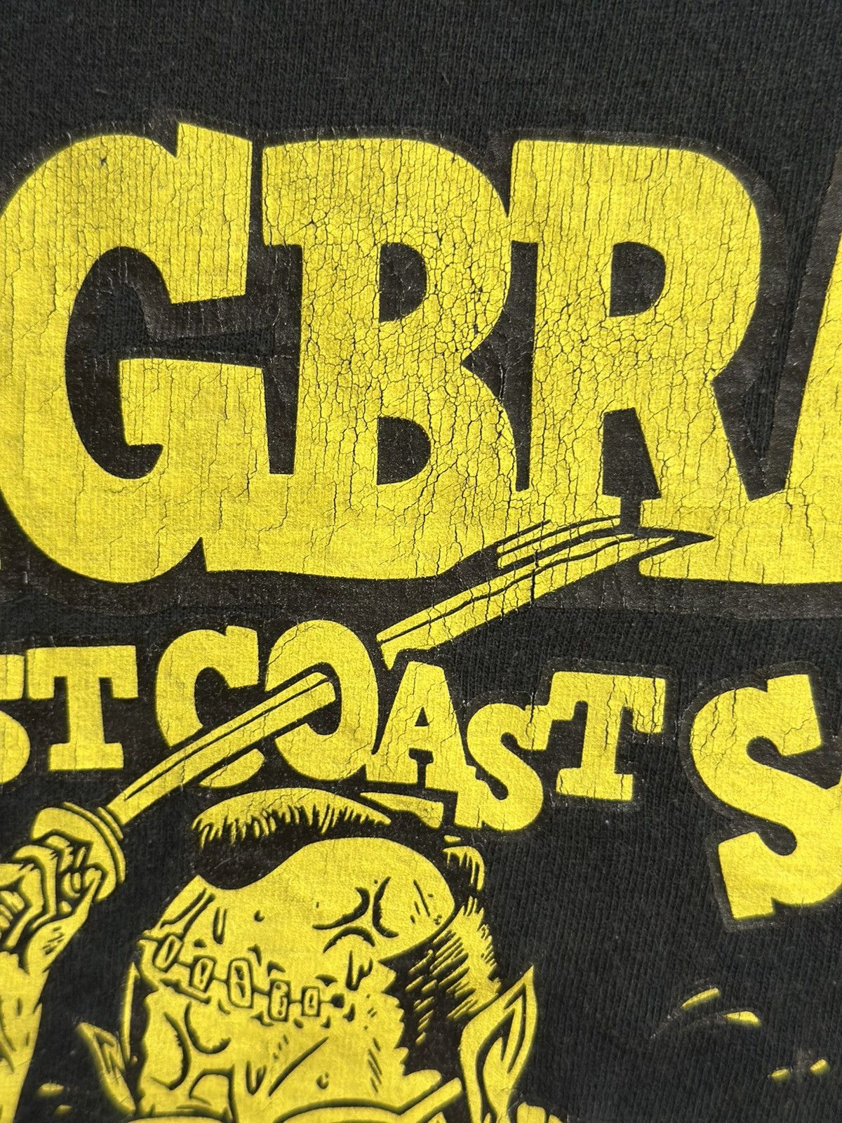 Band Tees × Japanese Brand × Vintage Vintage Eggbrain The West Coast Samurai Tee Size US L / EU 52-54 / 3 - 4 Thumbnail