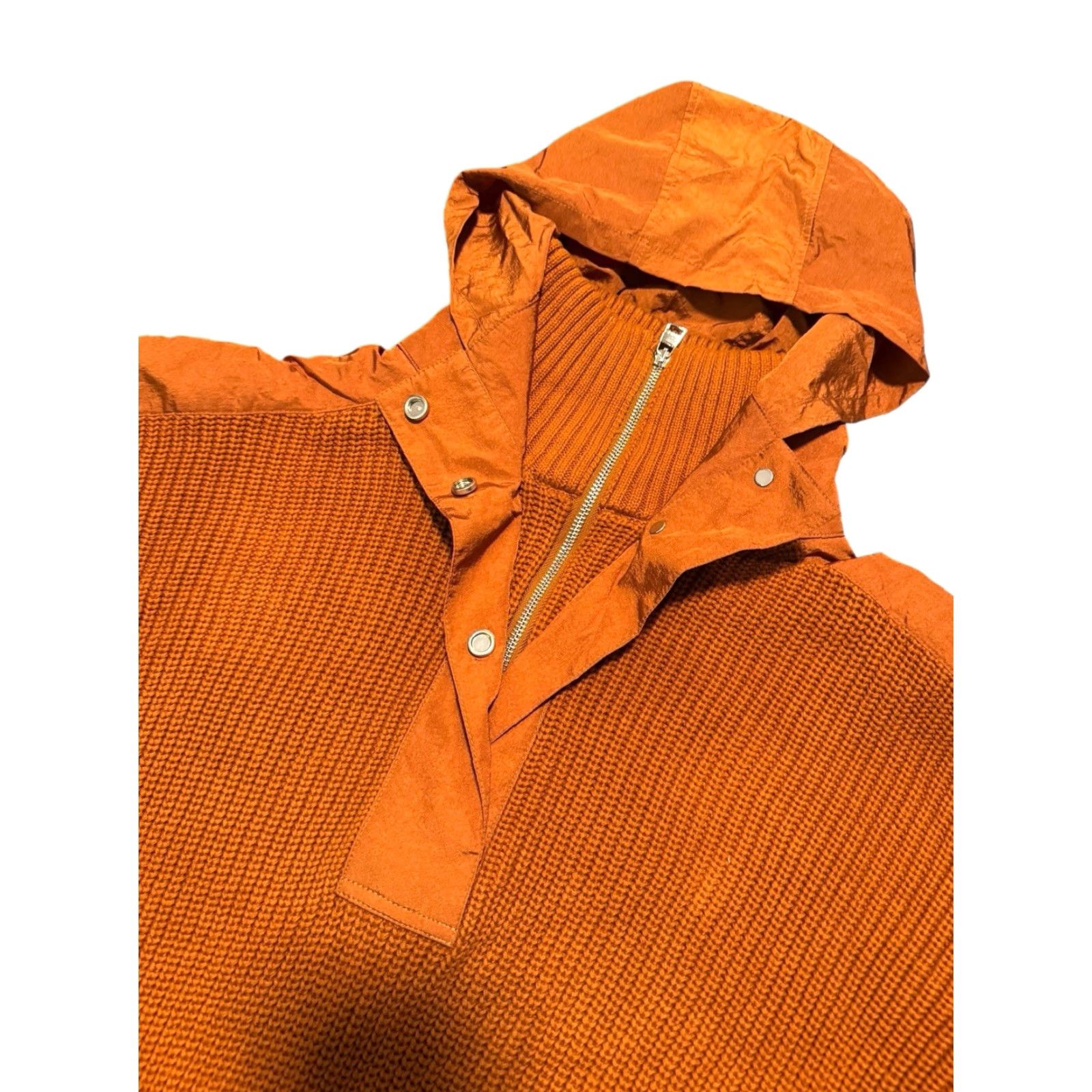 Varley VINTAGE Varley Carter Half Zip Knit- Caramel Cafe Mix XS Women Sweater Pullover Orange Cotton, Polyamide Knit Slim, Regular Fits Size XS / US 0-2 / IT 36-38 - 7 Thumbnail