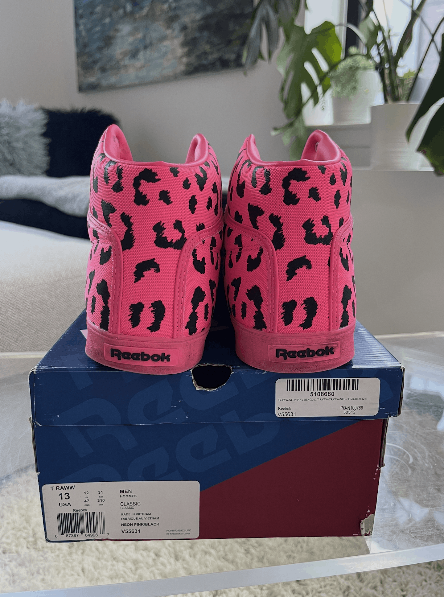 Reebok Reebok T RAWW Classic Pink Tyga Size US 13 / EU 46 - 5 Thumbnail