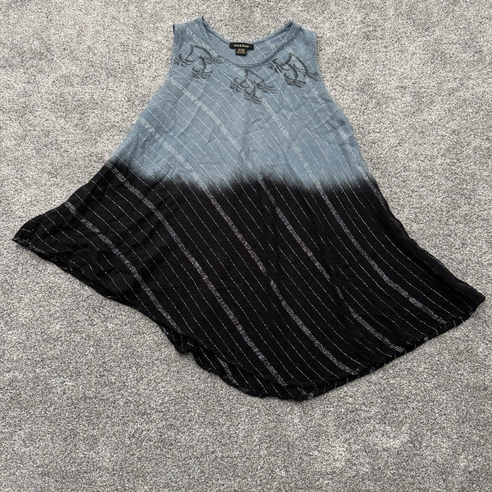 Other Boho Lagenlook Top Women One Size Ombre Hippie Asymmetrical Size ONE SIZE - 1 Thumbnail