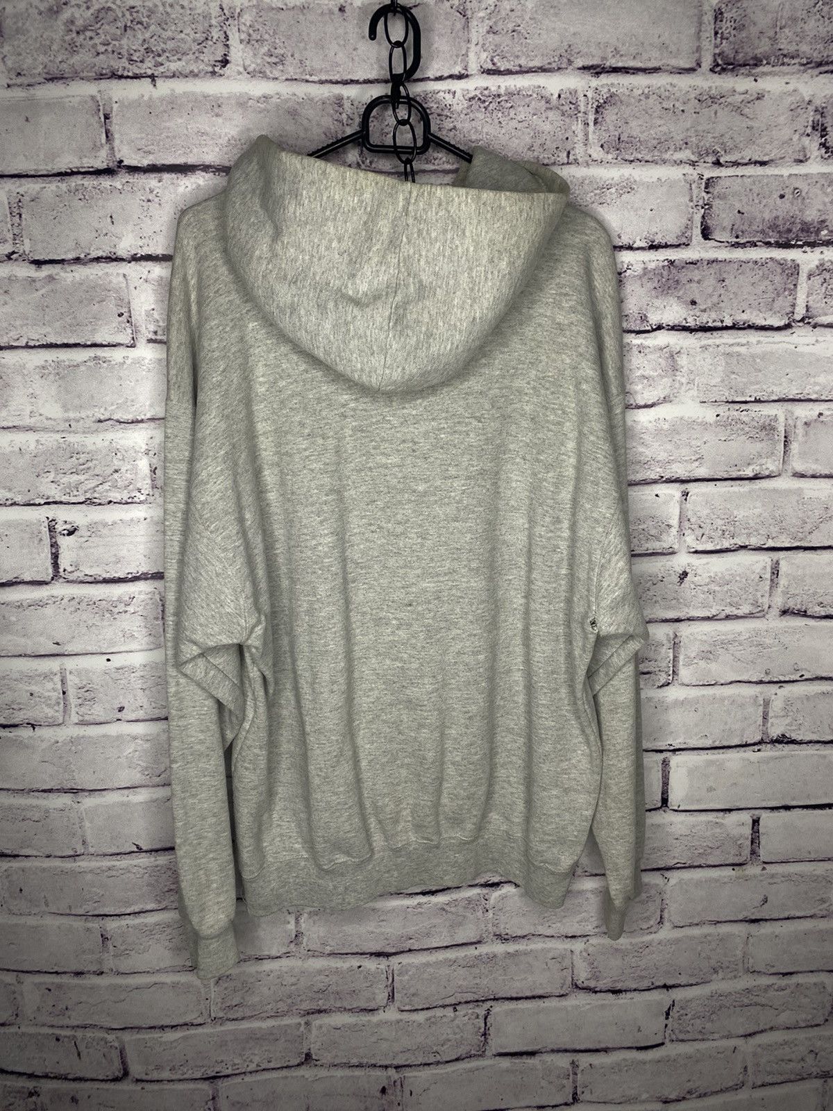Nike Men's rare blanc hoodie Nike gray streetwear vintage Size US L / EU 52-54 / 3 - 11 Thumbnail