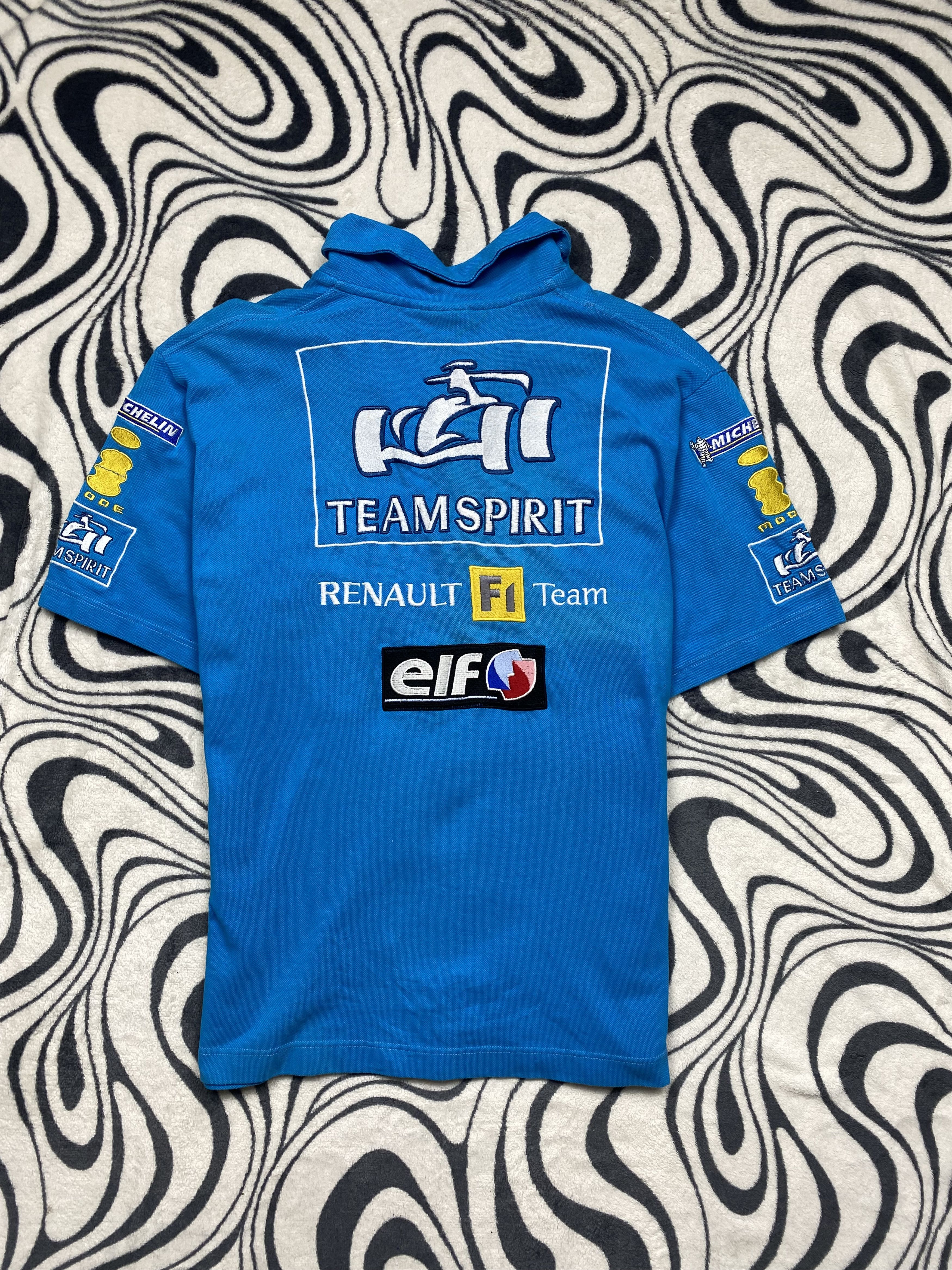 Formula 1 × Vintage Giancarlo Ficichella Vintage Renault F1 Team Polo Shirt Size US L / EU 52-54 / 3 - 4 Thumbnail