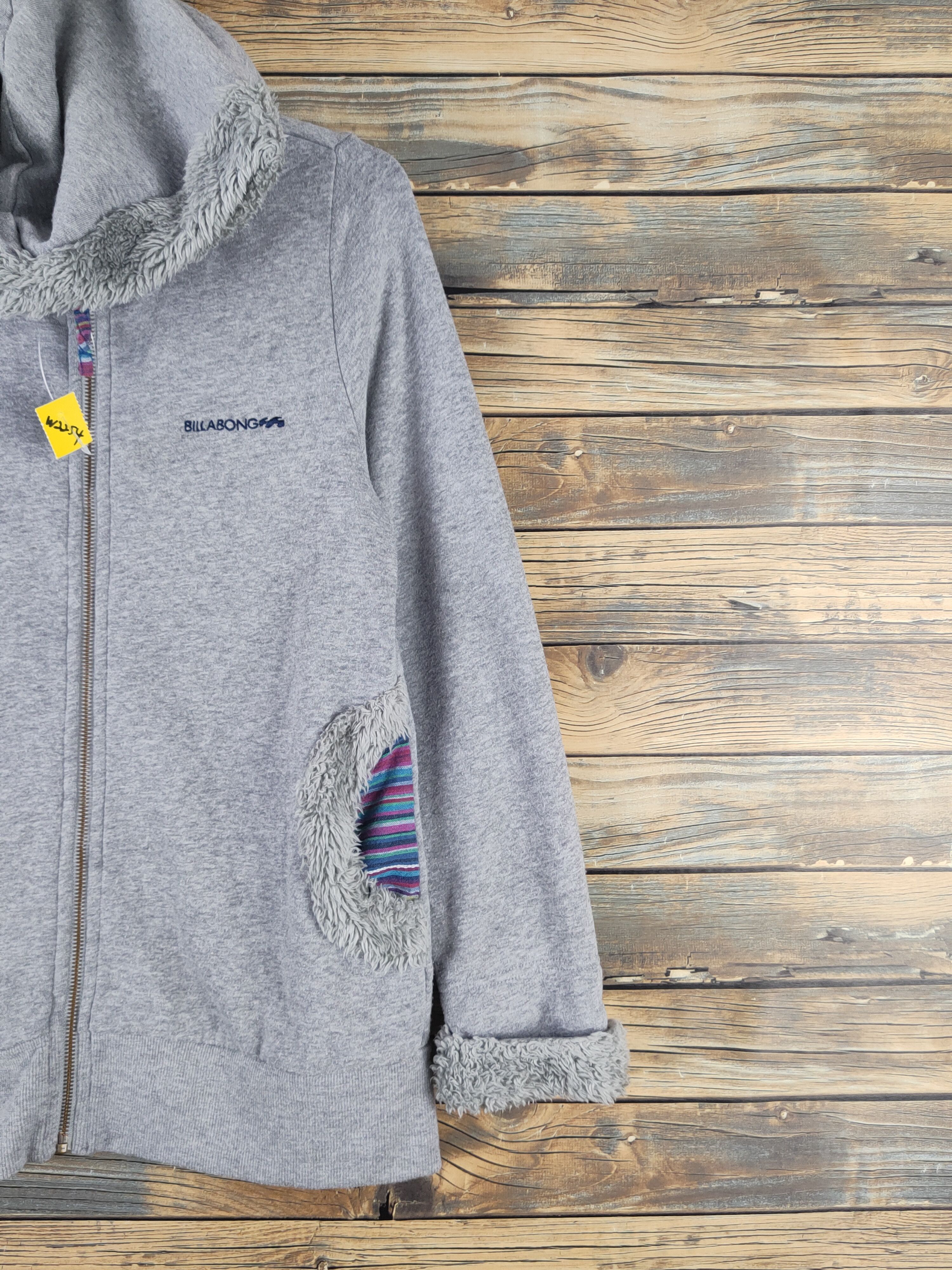 Billabong Billabong Gray Hoodie Sweaters #W2254 Size M / US 6-8 / IT 42-44 - 6 Thumbnail