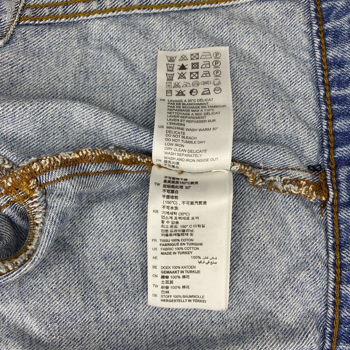 Sandro Sando Liverpool Short Star Denim Jacket Size XS / US 0-2 / IT 36-38 - 9 Thumbnail