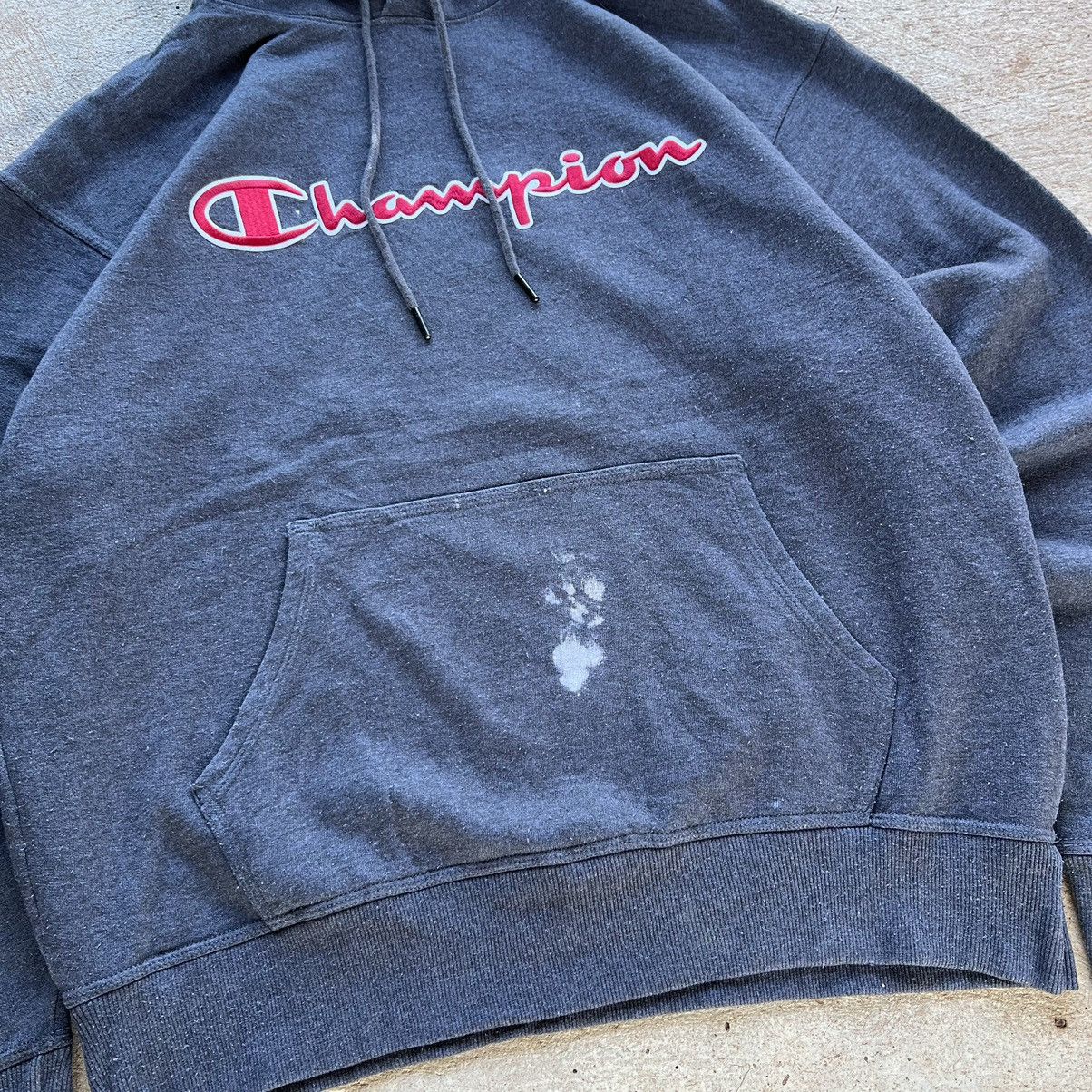 Champion Faded Champion Dark Grey Hoodie Size US L / EU 52-54 / 3 - 6 Thumbnail
