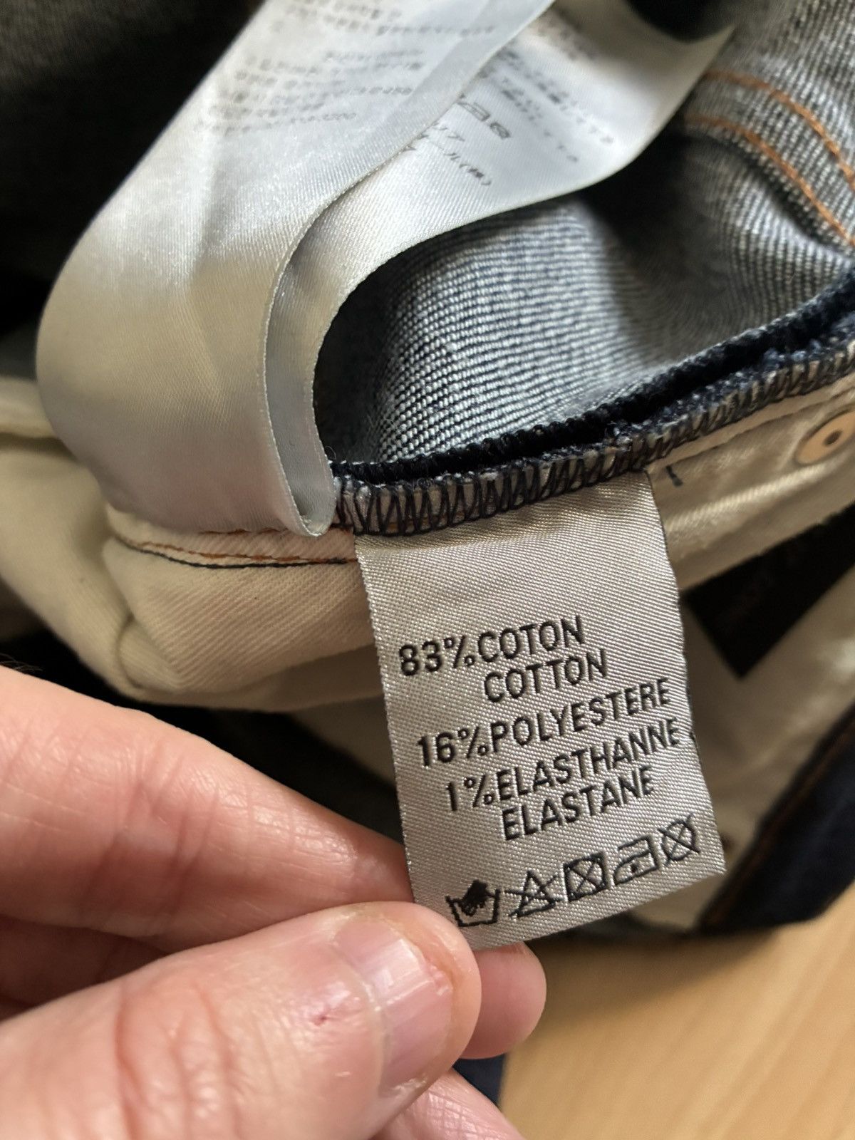 Dior Dior Oblique Cuff Denim Jeans Size US 30 / EU 46 - 13 Thumbnail