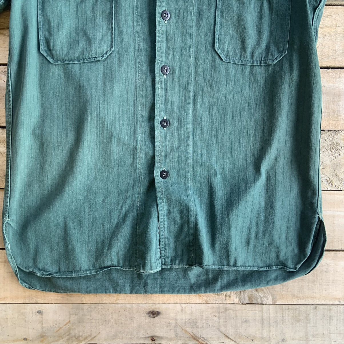 Vintage Vintage Work Shirt Coca Cola Patch Size US S / EU 44-46 / 1 - 4 Thumbnail