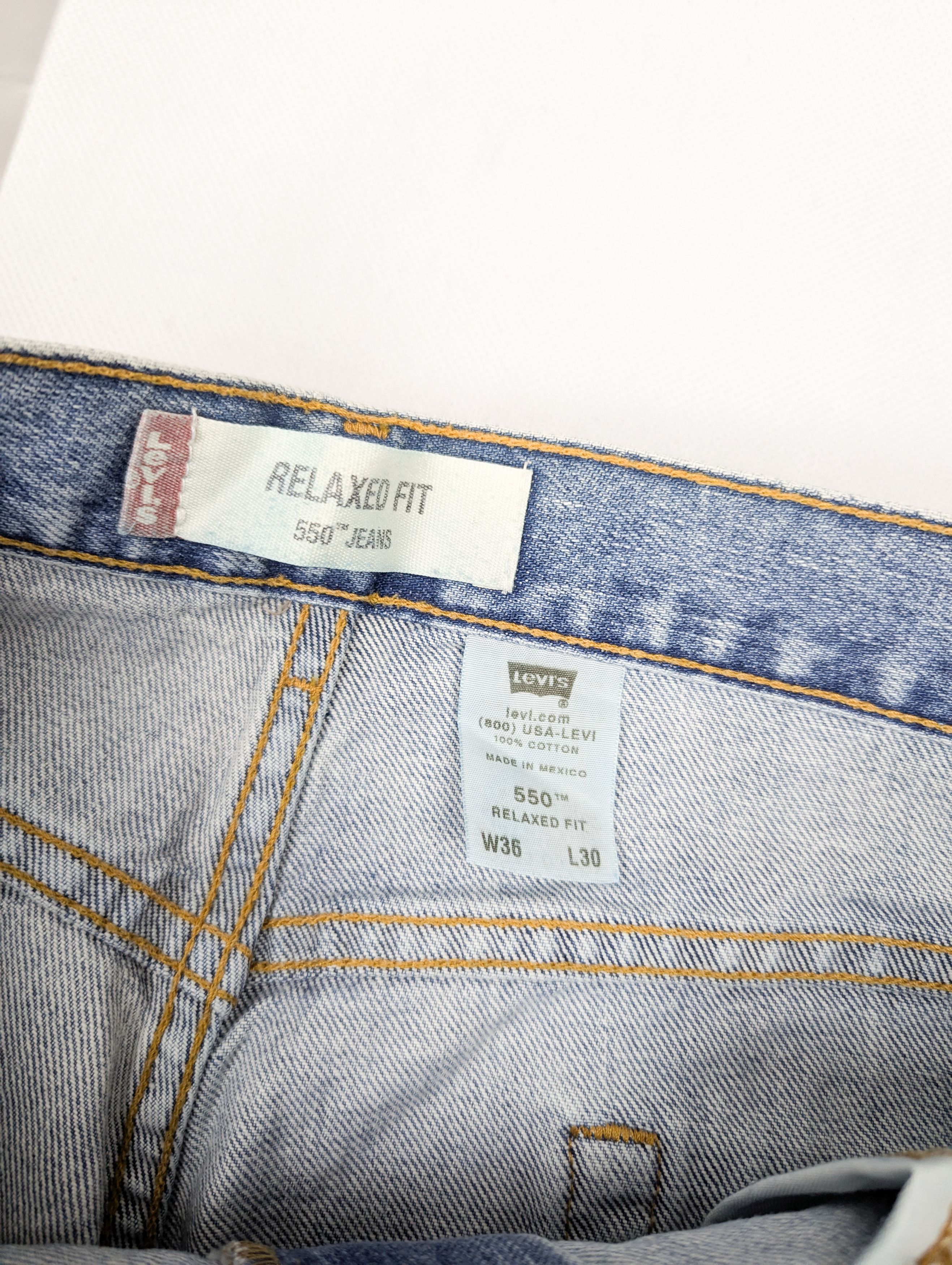 Levi's Levi's 500 36/30 new jeans baby blue Size US 36 / EU 52 - 5 Thumbnail