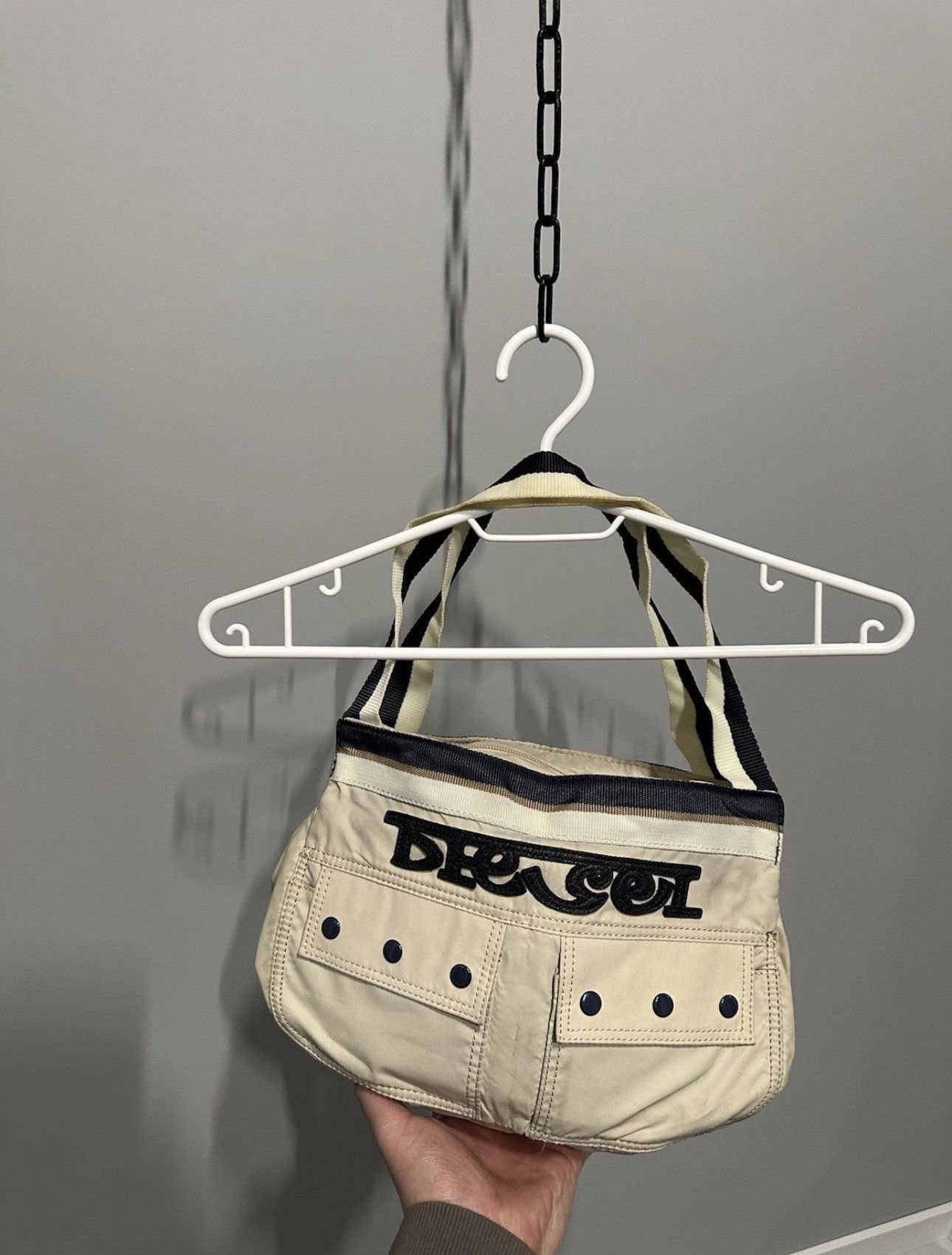 Diesel Diesel Vintage Shoulder Bag Y2K Avant Garde 2000s Style Size ONE SIZE - 2 Thumbnail