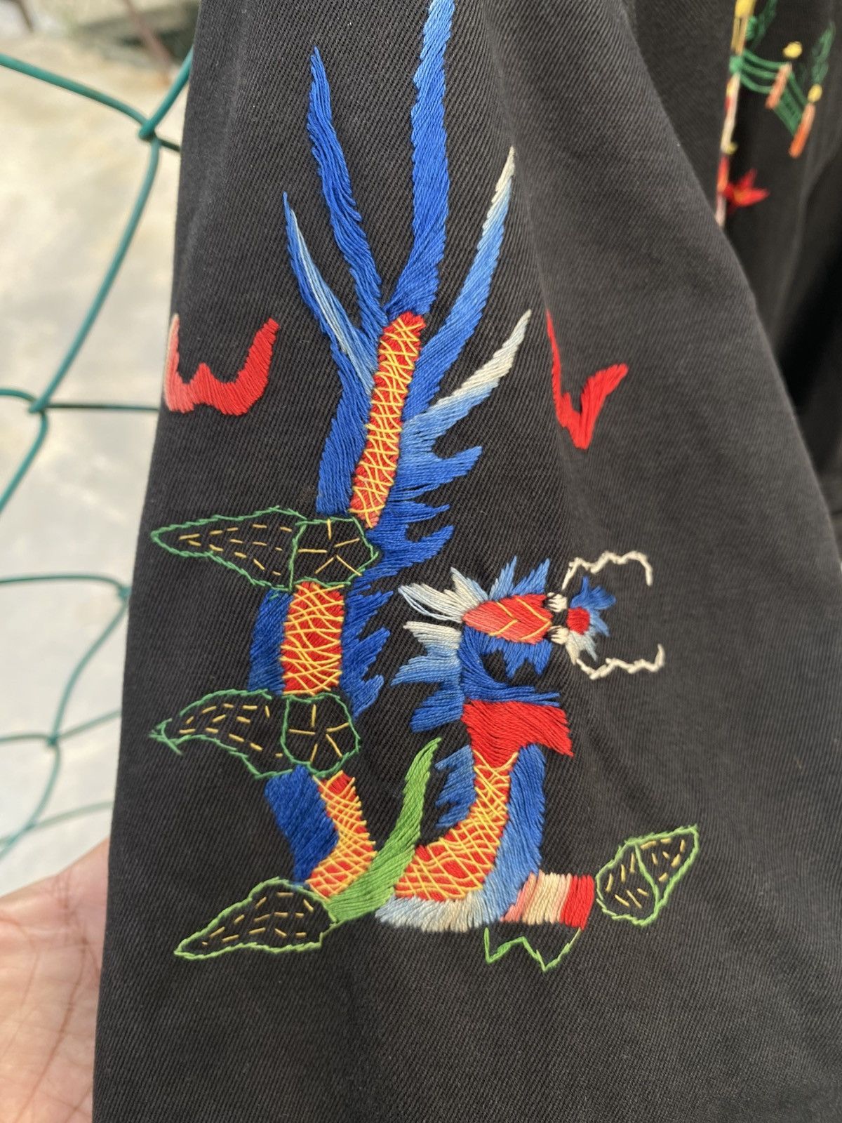 Vintage Vintage 60’s Chu Lai Vietnam 1965-1966 embroidery riversible Size US M / EU 48-50 / 2 - 6 Thumbnail