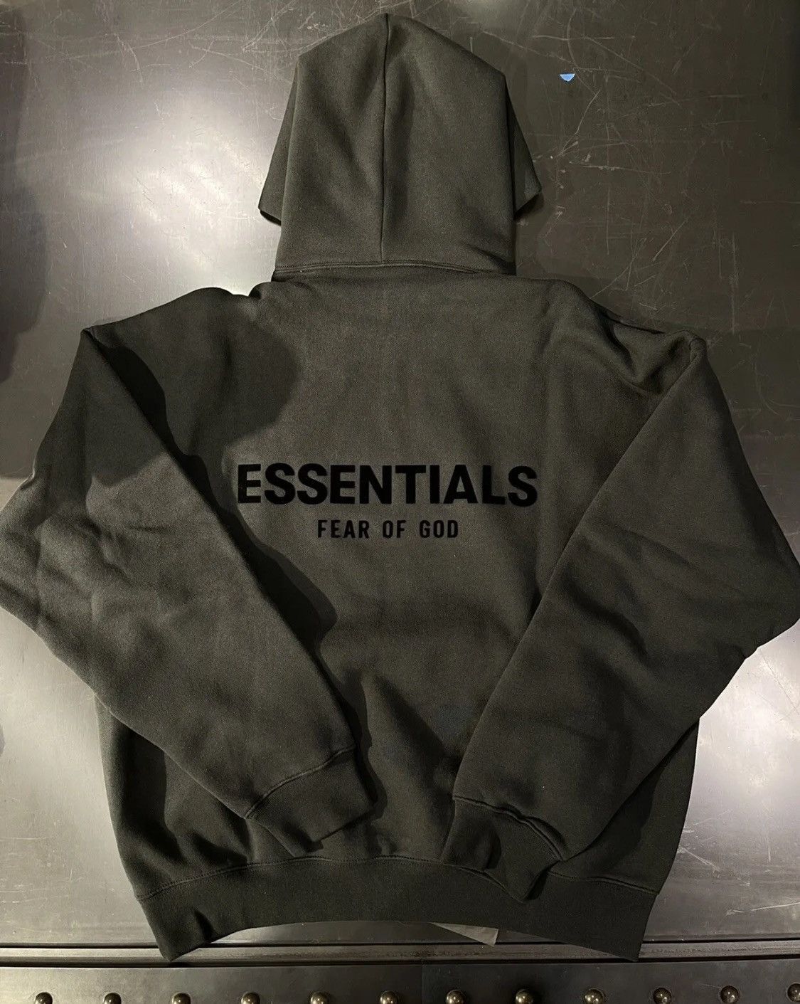 image of Fear Of God Essentials Pullover in Black, Men's (Size Large)