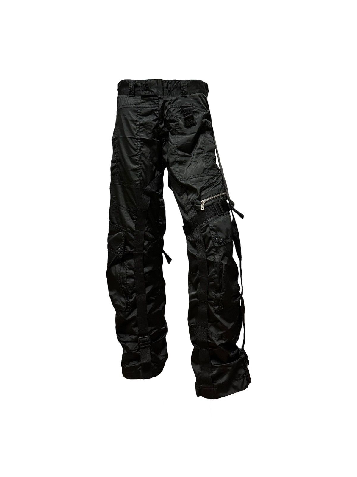 Dolce & Gabbana DOLCE&GABBANA Fall Winter 2003 Bondage Parachute Pants Size US 29 - 1 Thumbnail