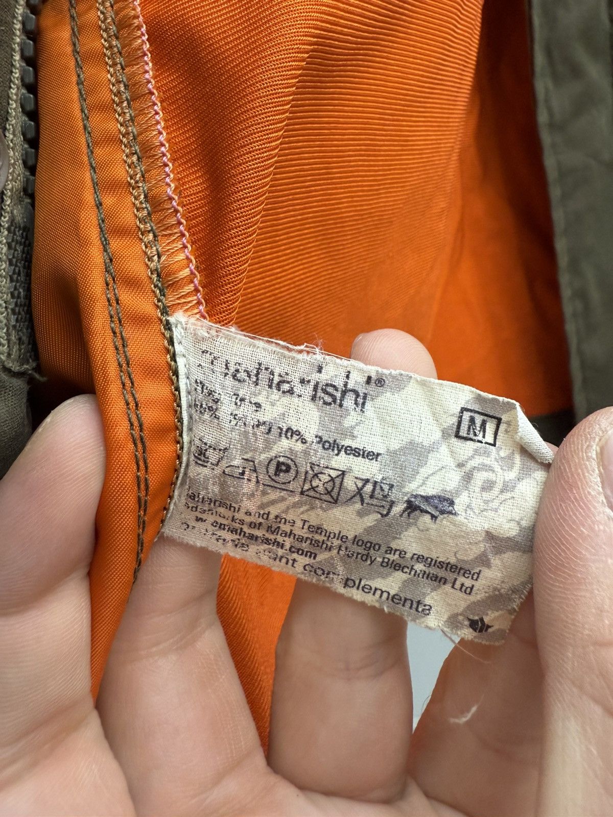 Maharishi Maharishi Sun Faded Distressed Multipocket Military Jacket Size US M / EU 48-50 / 2 - 16 Thumbnail