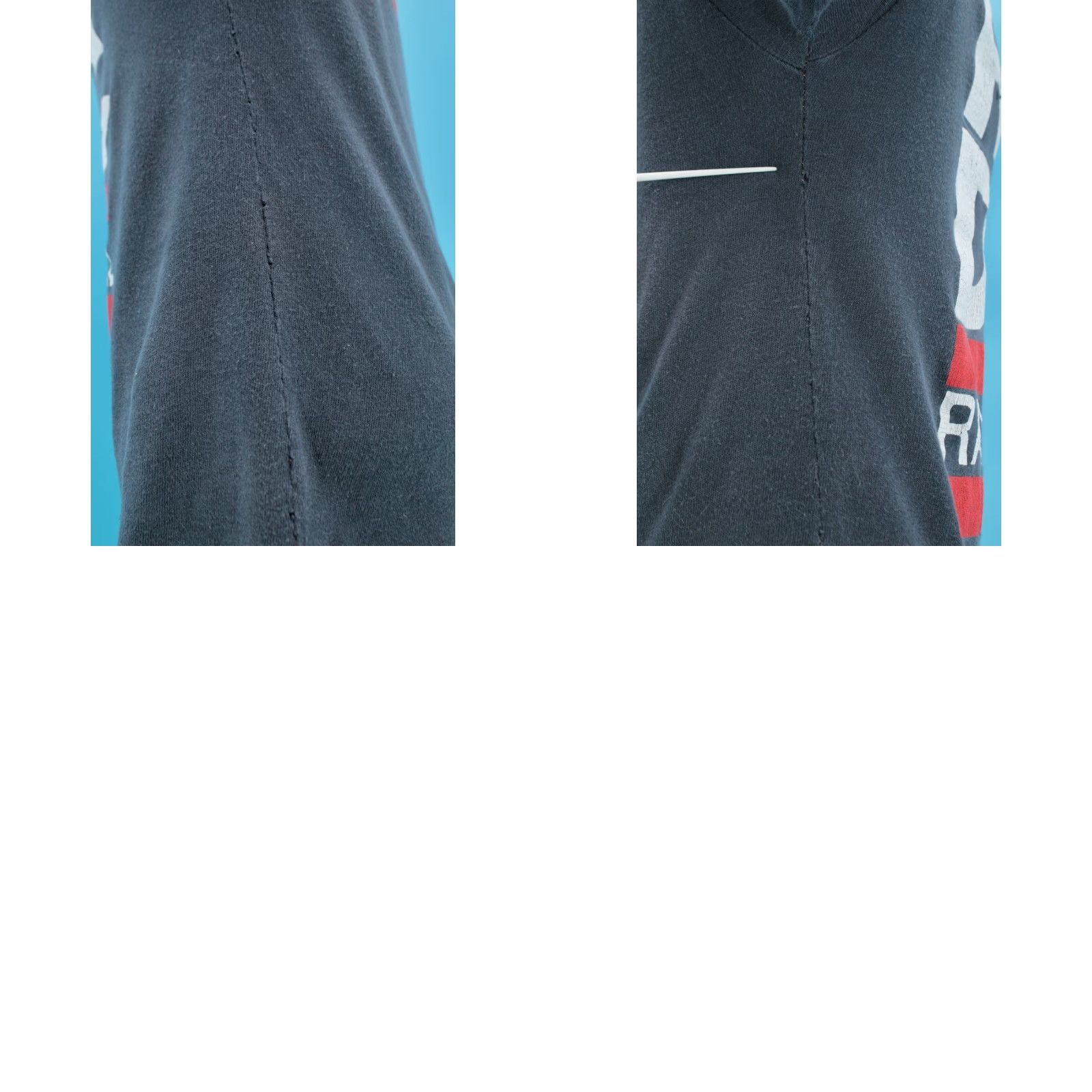 Vintage VTG 80s Run DMC Raising Hell TShirt Shirt Mens S Blue 1980s Band Rap Graphic Tee Size US S / EU 44-46 / 1 - 8 Thumbnail