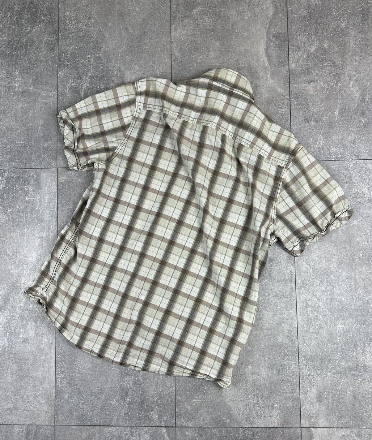 Nigel Cabourn Nigel Cabourn Utlity Shirts Checked Button Up Size US M / EU 48-50 / 2 - 14 Thumbnail