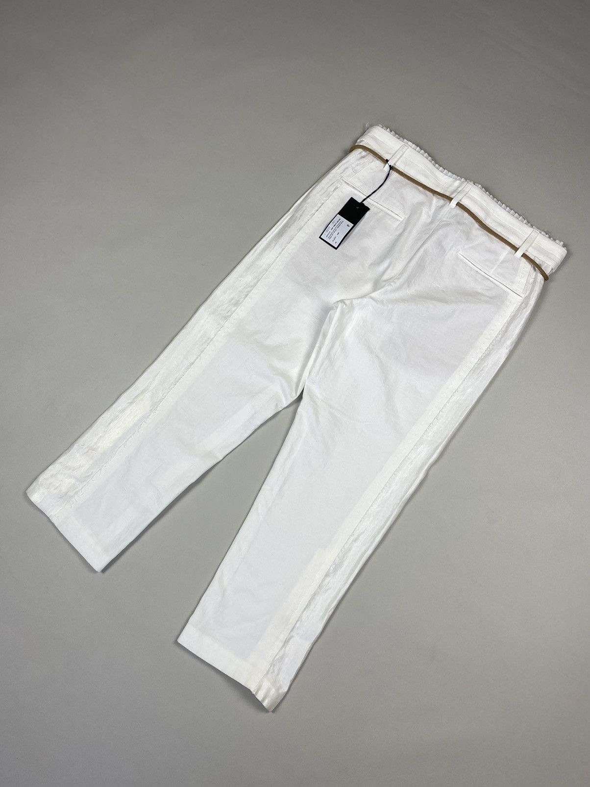Ann Demeulemeester BNWT! Ann Demeulemeester cropped dress pants trousers Size 27" / US 4 / IT 40 - 24 Thumbnail