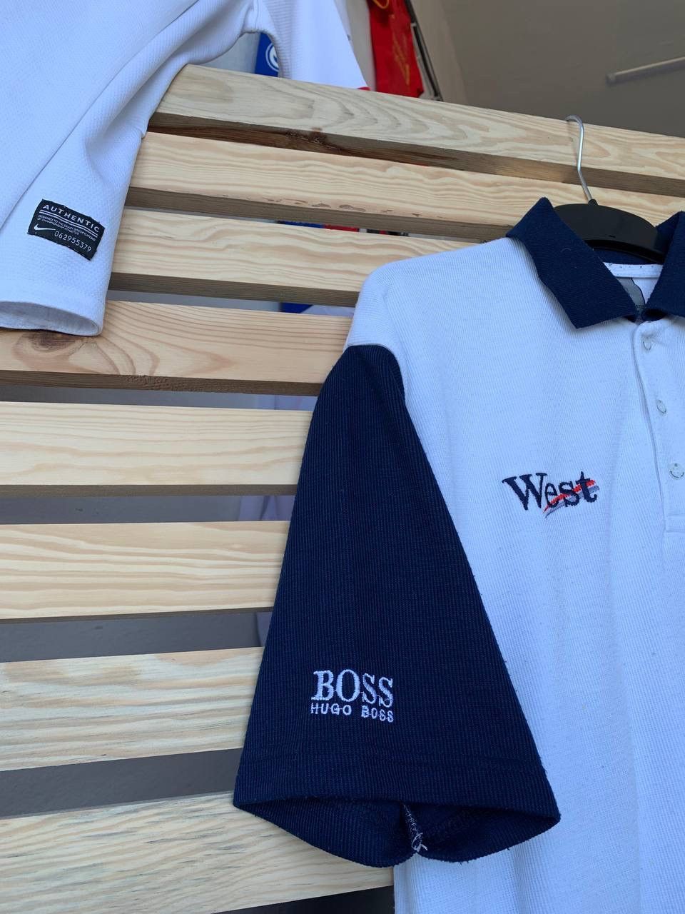 Mercedes-Benz × Vintage 1990s MERCEDES BENZ POLO West Mobil 1 Size US XL / EU 56 / 4 - 4 Thumbnail