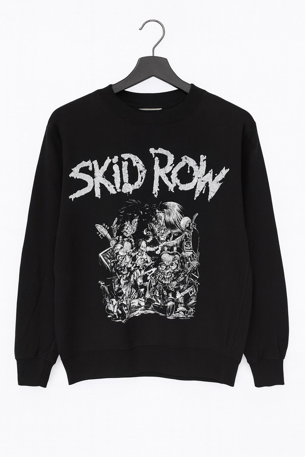 Vintage Vintage 1991 Skid Row Donington Tour Sweatshirt – Distressed Size US M / EU 48-50 / 2 - 2 Thumbnail